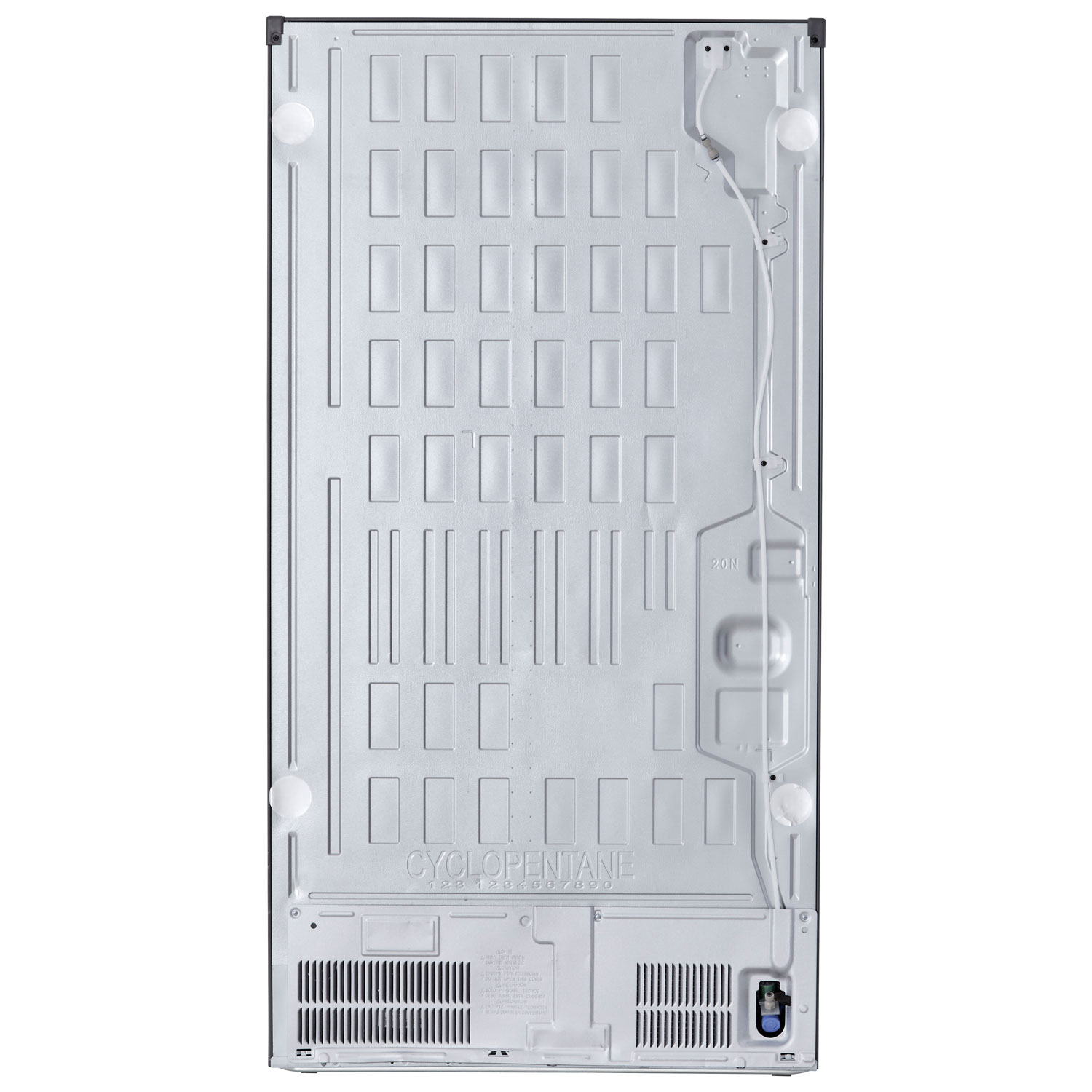 LG 36" 28.6 Cu. Ft. InstaView Standard-Depth MAX French Door Refrigerator with MyColor - Stainless