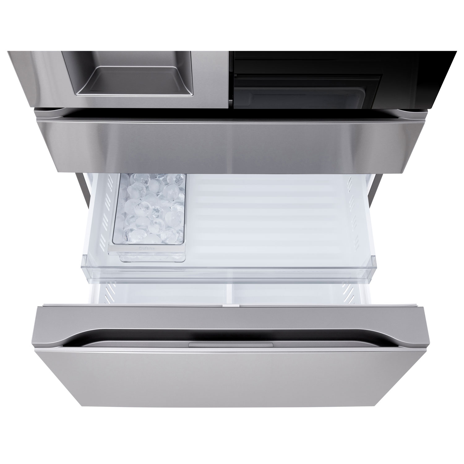 LG 36" 28.6 Cu. Ft. InstaView Standard-Depth MAX French Door Refrigerator with MyColor - Stainless