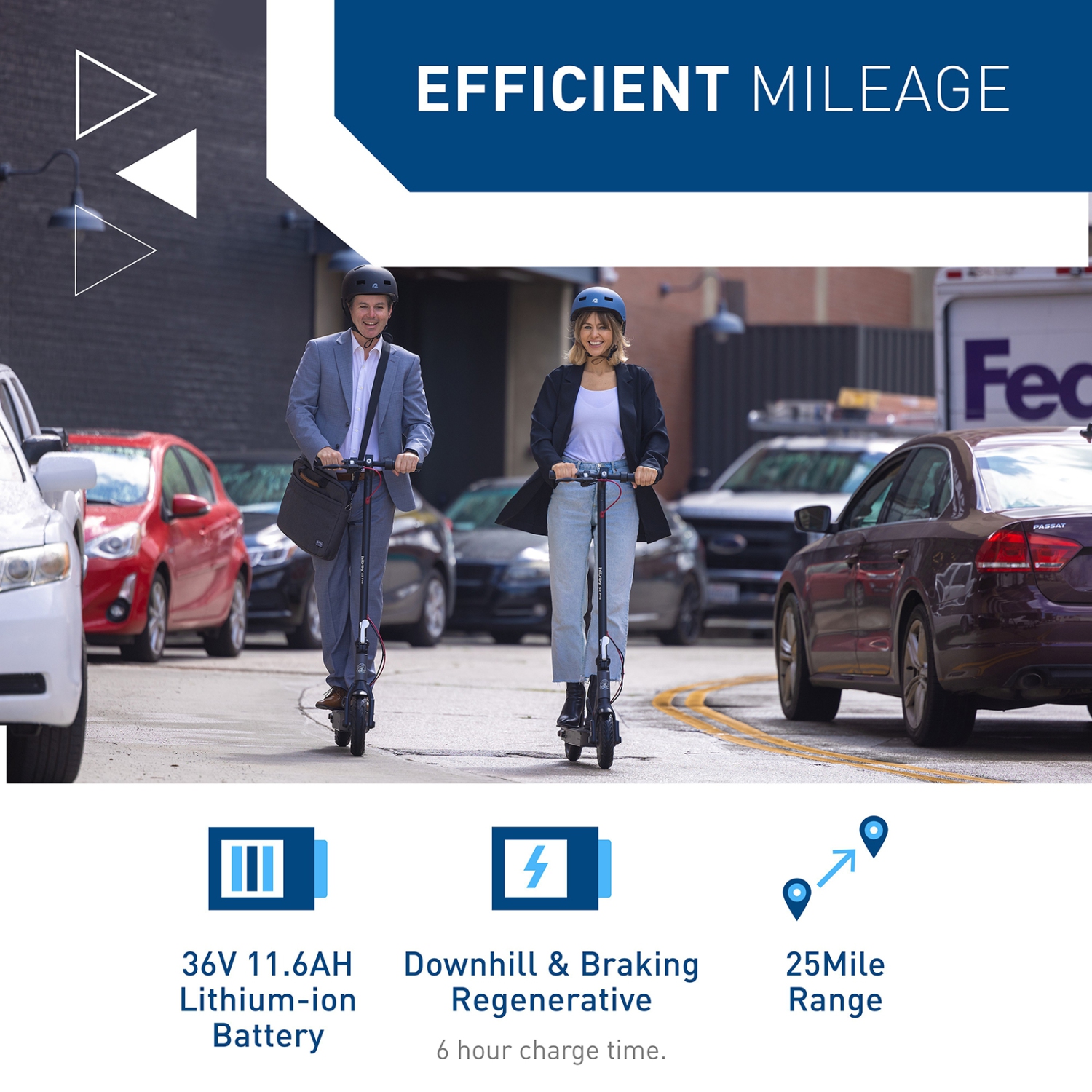 Hiboy S2 Pro Electric Scooter For Adults, 500W Powerful Motor / 10" Solid Tires / 40km Range / 31km/h / 417.6WH Battery Capaticy / Grey Color