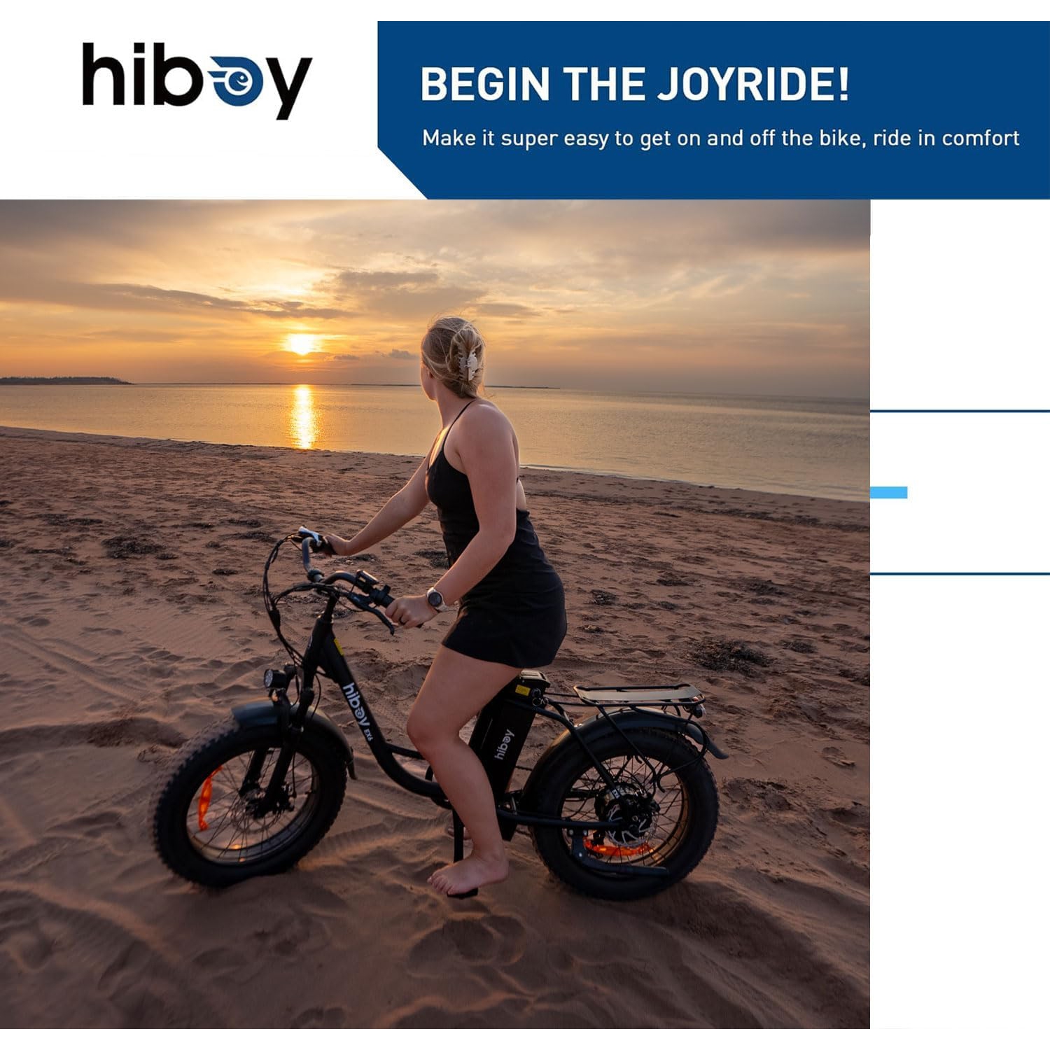 Hiboy EX6 Electric Bicycle for Adults, 500W Motor/ 48V 15Ah Removable Battery/ Top Speed 30 km/h, 20" *4.0 Fat Tire E-Bike, Shimano 7 Speed with