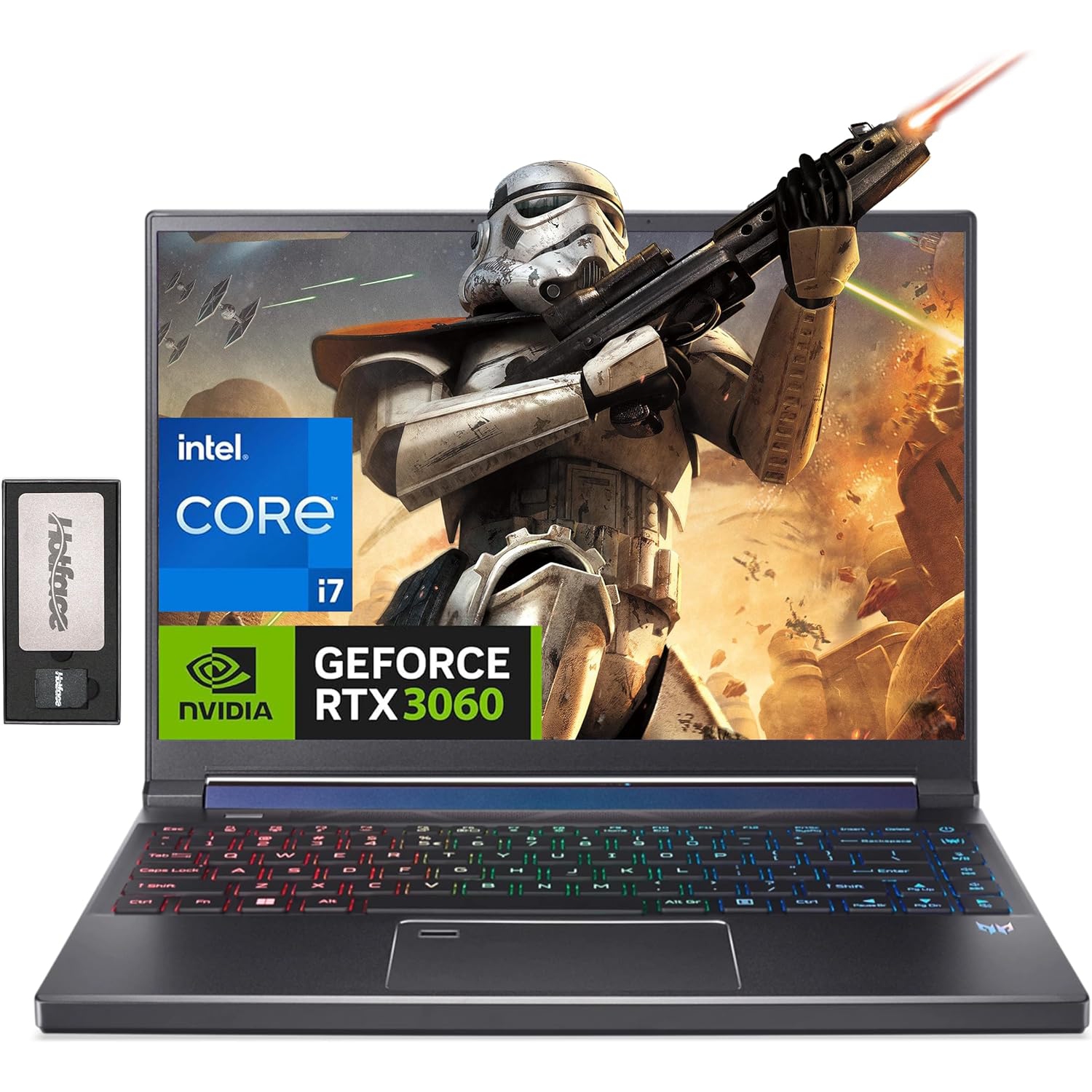 Acer Predator Triton 300 SE 14" WUXGA 165Hz Gaming Laptop, Intel i7-12700H, NVIDIA GeForce RTX 3060, 1TB SSD, 16GB LPDDR5, RGB Keyboard, Fingerprint Reader, Win 11