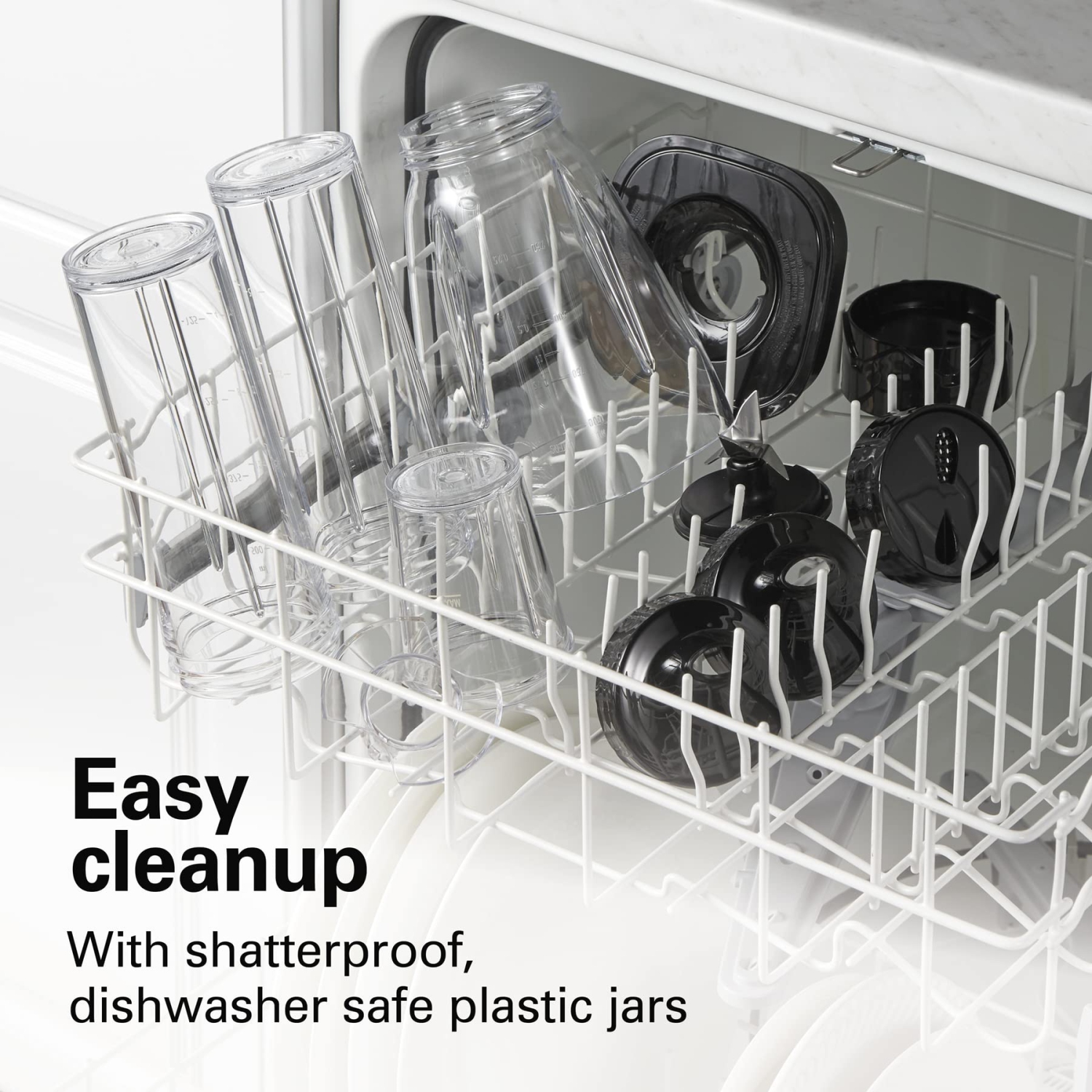 Hamilton Beach Compact MultiBlend Blender/Chopper, Black, 52400