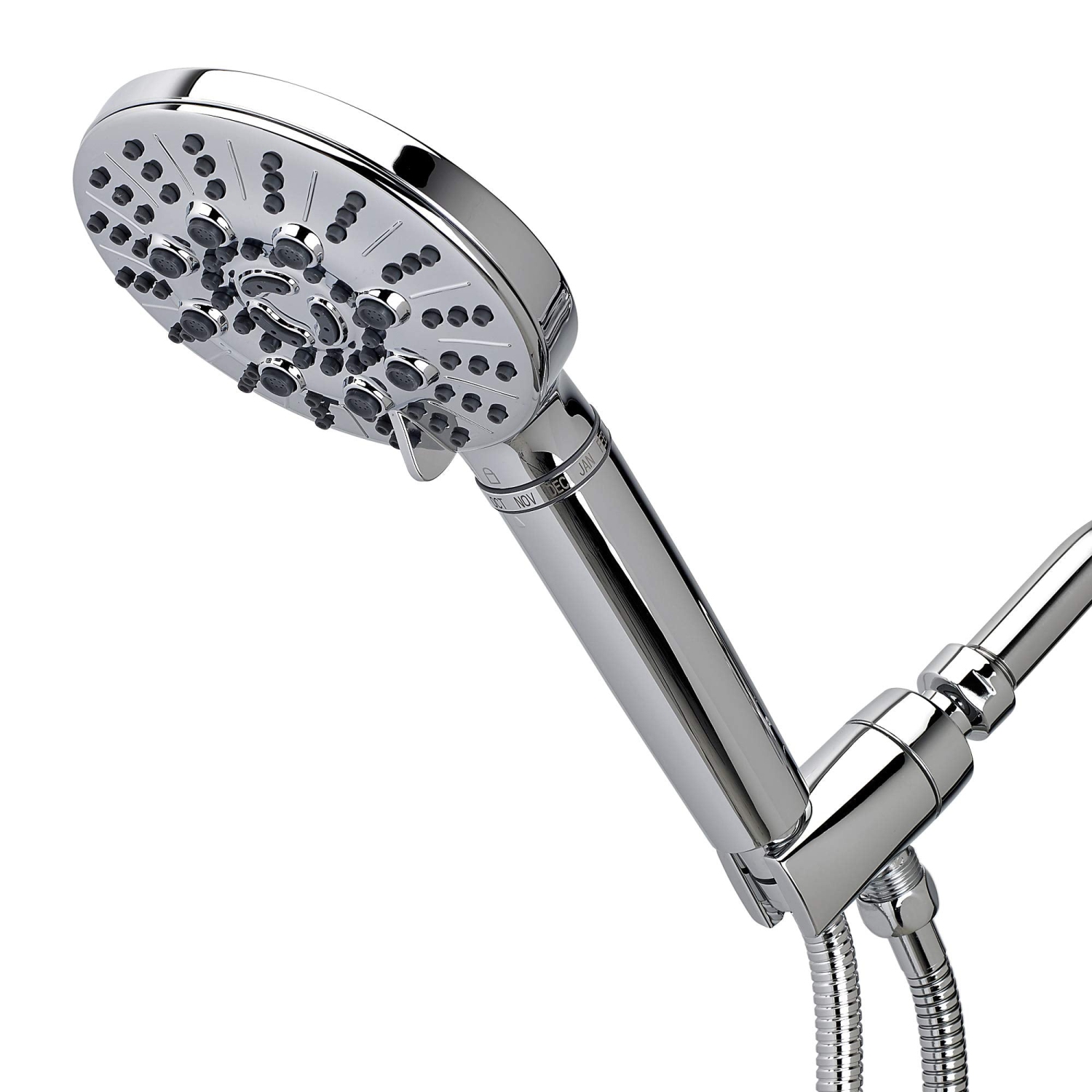 Sprite HKE-CM Biarritz 7-Setting Hand Held Filtered Shower Handle, Chrome