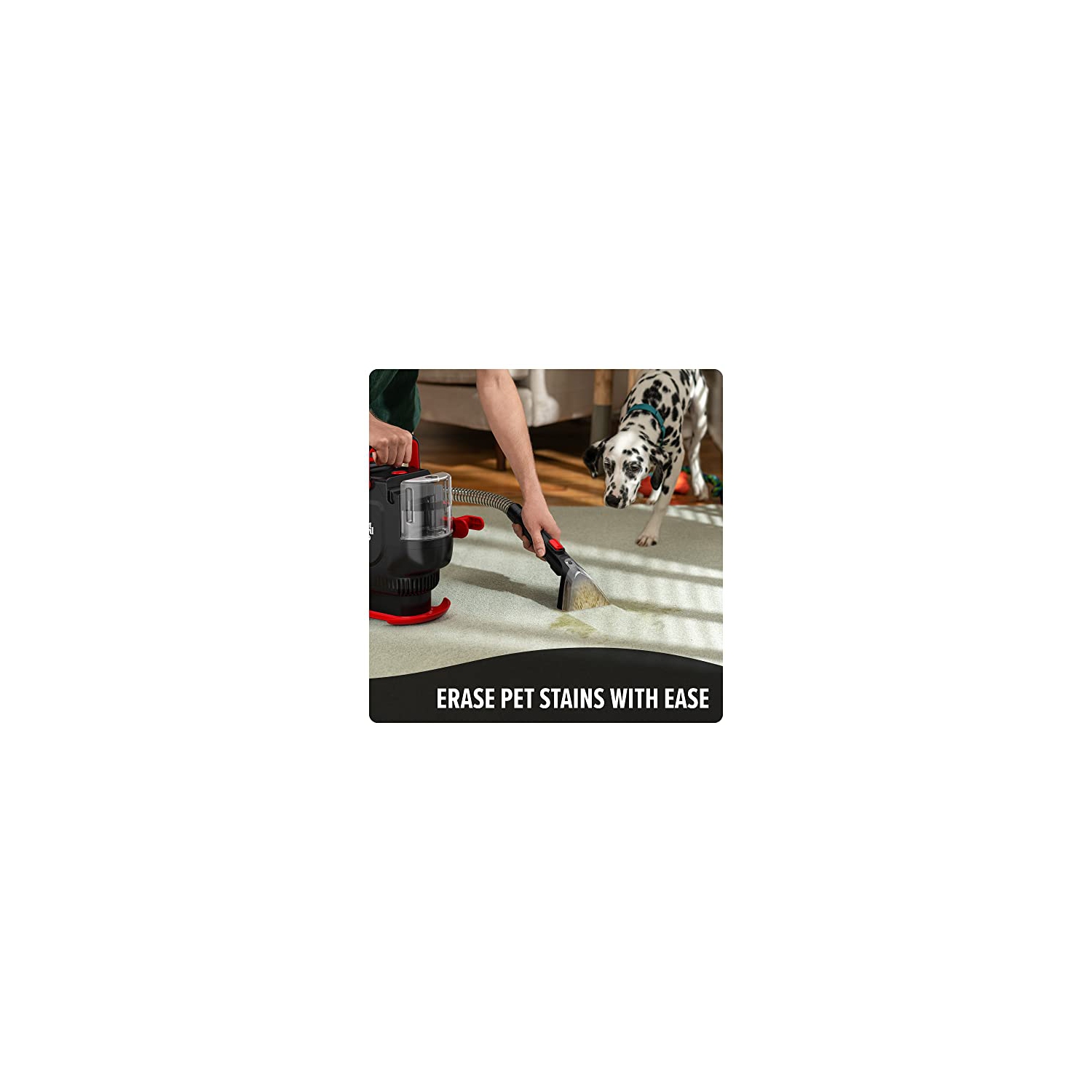 Dirt Devil – Nettoyant portatif pour tapis et tissus, détachant à taches, FD13000, noir, petit