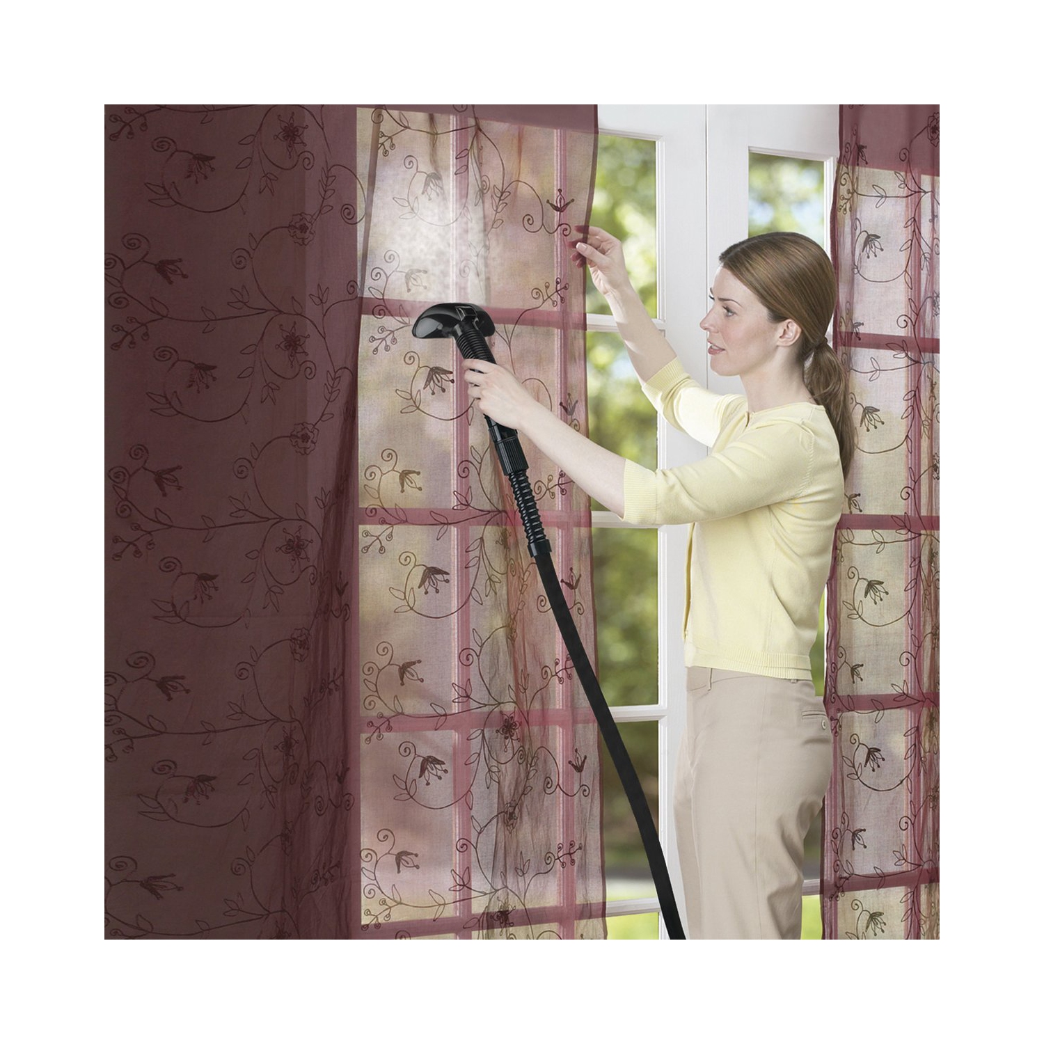 Défroisseur à vapeur vertical Conair de GS28NXC W avec Microban