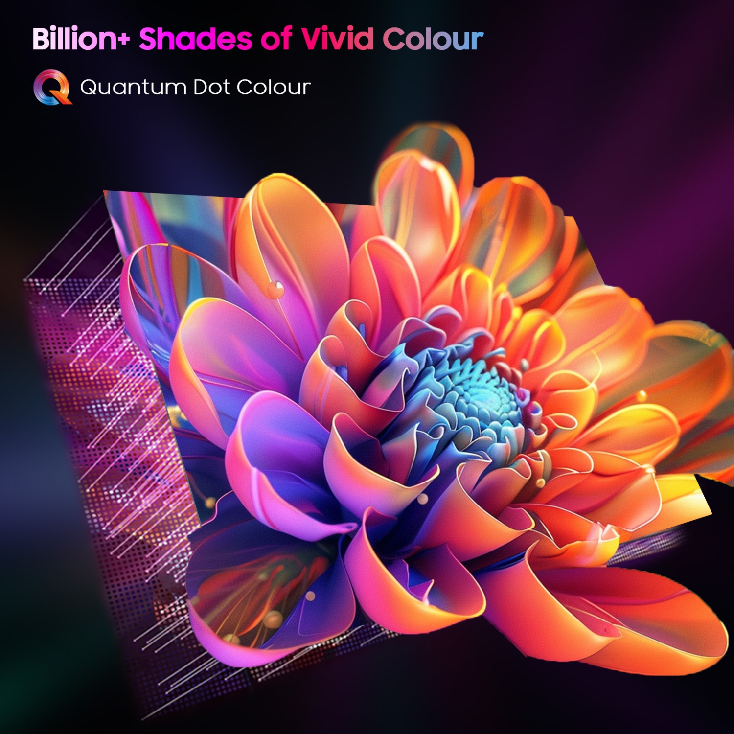 SYLVOX Outdoor TV, 55'' QLED Smart TV, IP55 Waterproof, Dolby Atmos HDR 10, Voice Remote,1000nits Weatherproof Television, Chromecast Built-in for