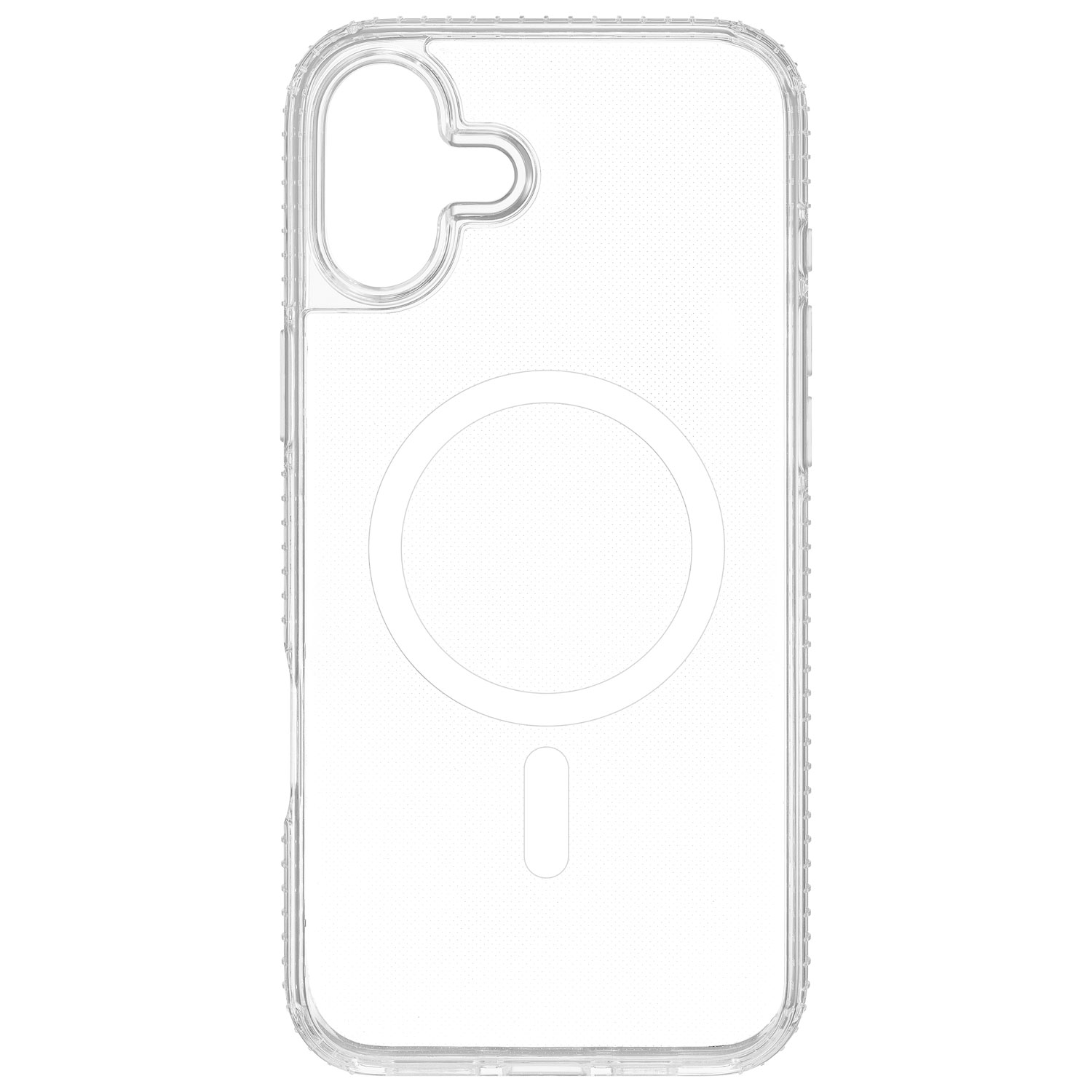 Insignia Fitted Hard Shell Case for iPhone 16 Plus - Clear - Only at Best Buy
