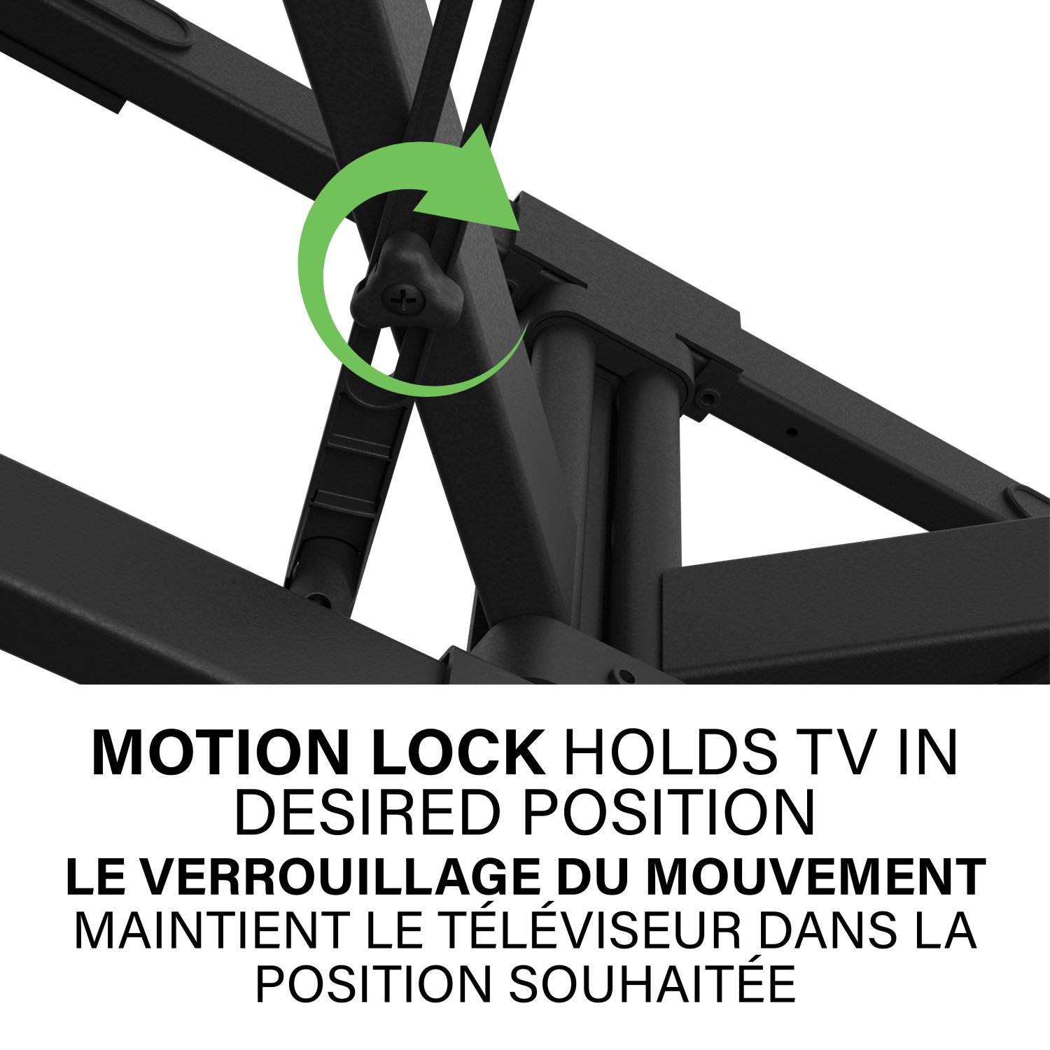 Support mural articulé de Sanus pour téléviseur de Outdoor40 à 85 po