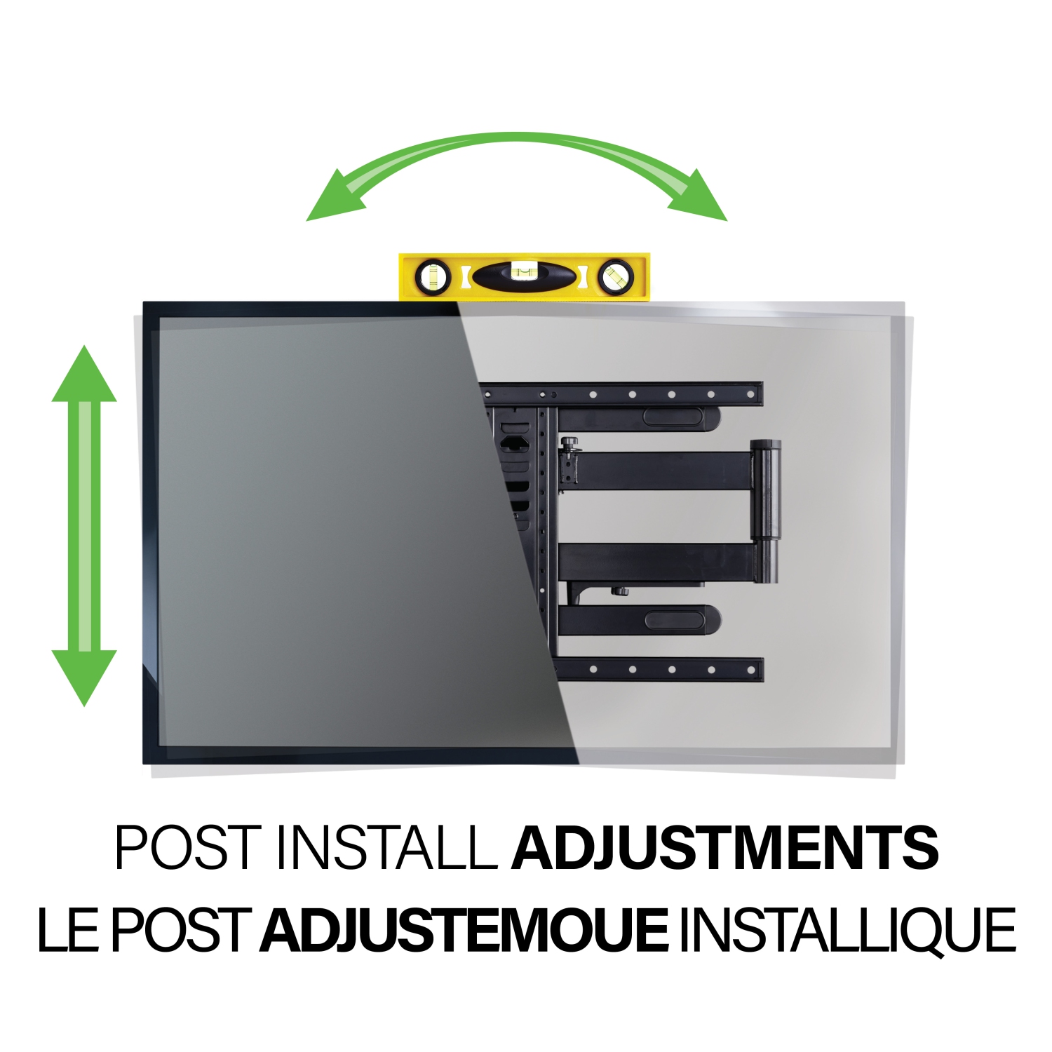 Support mural articulé de Sanus pour téléviseur de Outdoor40 à 85 po