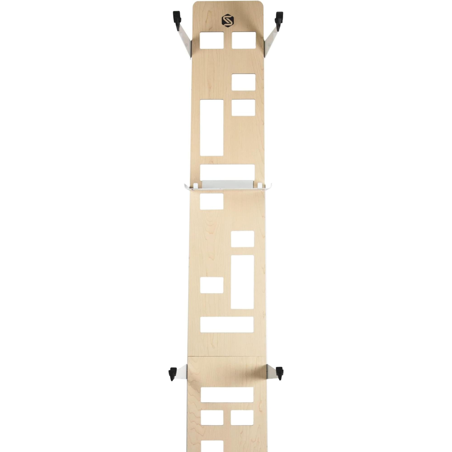 Saris The Hottie 2 Bike Storage Rack, Beautiful & Elegant Bike Stand of Wood & Steel - White