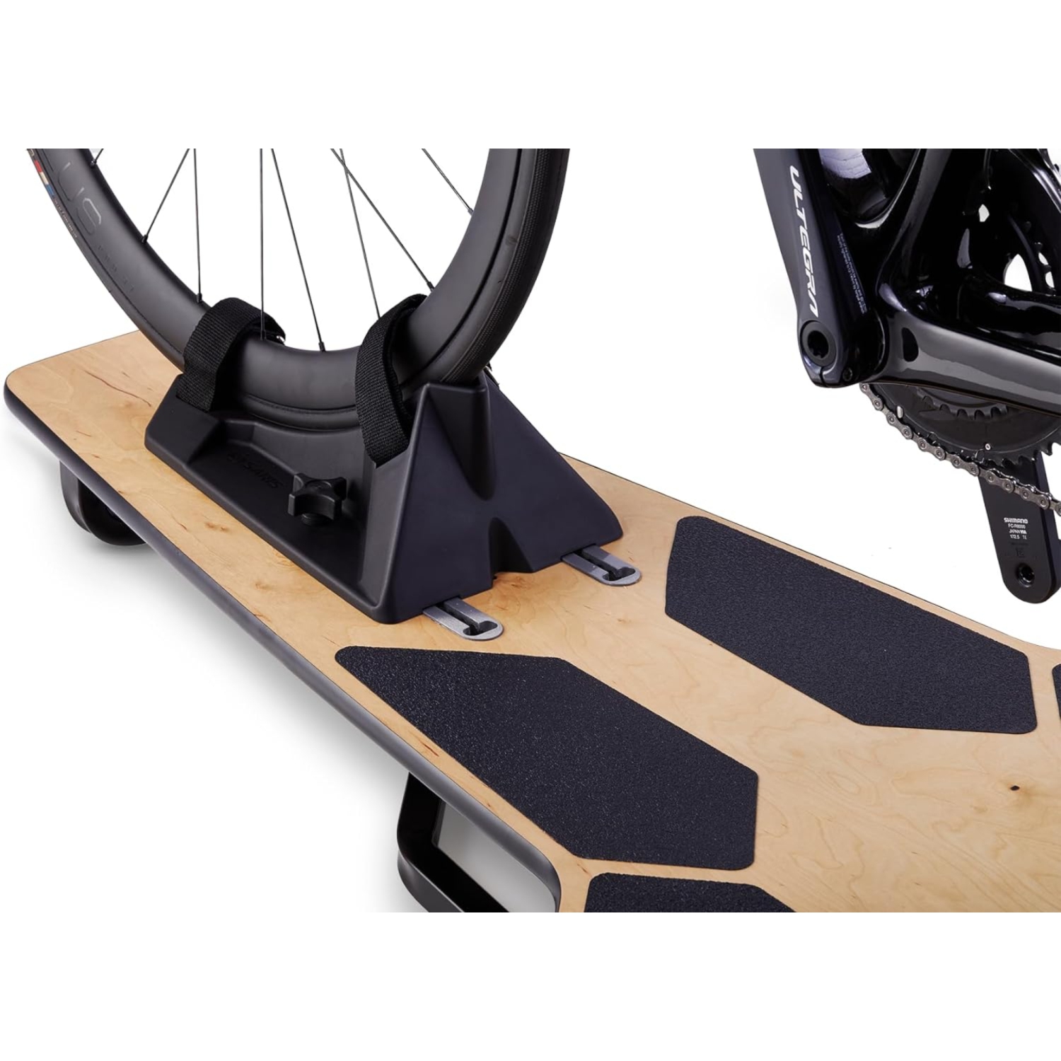 Saris – Support d’entraînement à vélo articulé MP1 Nfinity, support de vélo d’intérieur brun