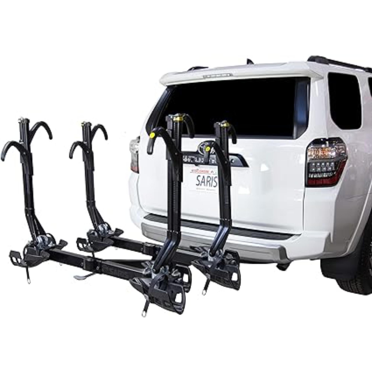Saris – Support d’attelage Superclamp EX 4 pour vélo, système de transport pour porte-vélos d’attelage compatible avec attelage de 2 po
