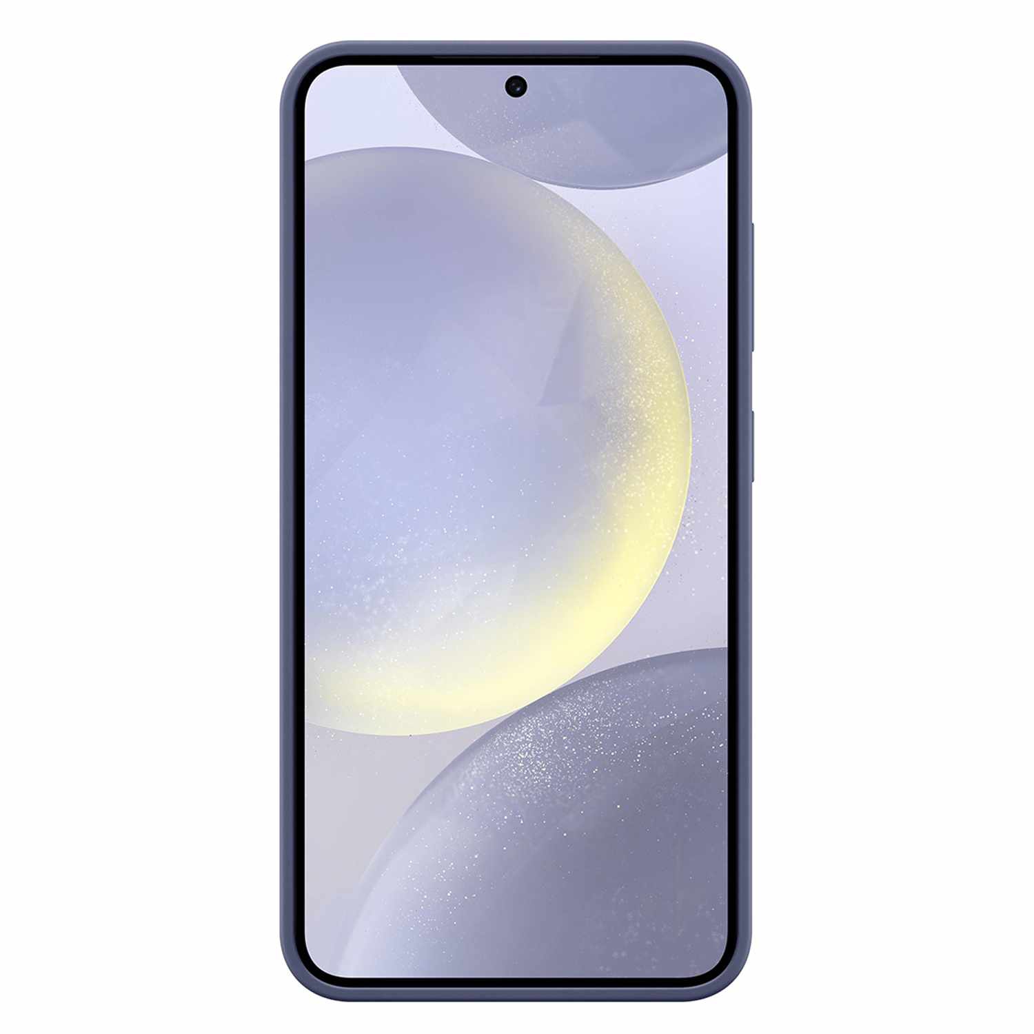 Étui souple ajusté en silicone de Samsung pour Galaxy S24 - Violet