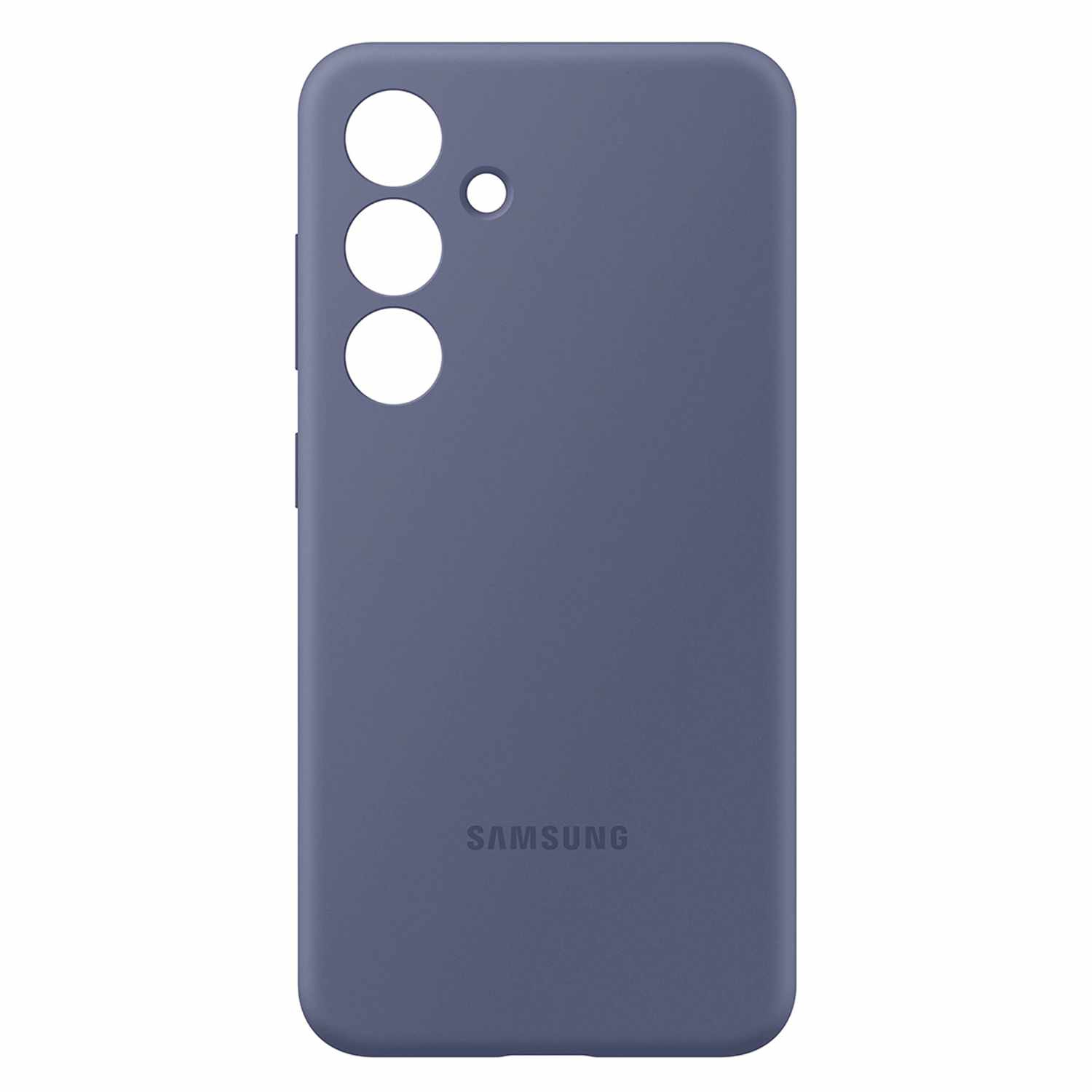 Étui souple ajusté en silicone de Samsung pour Galaxy S24 - Violet