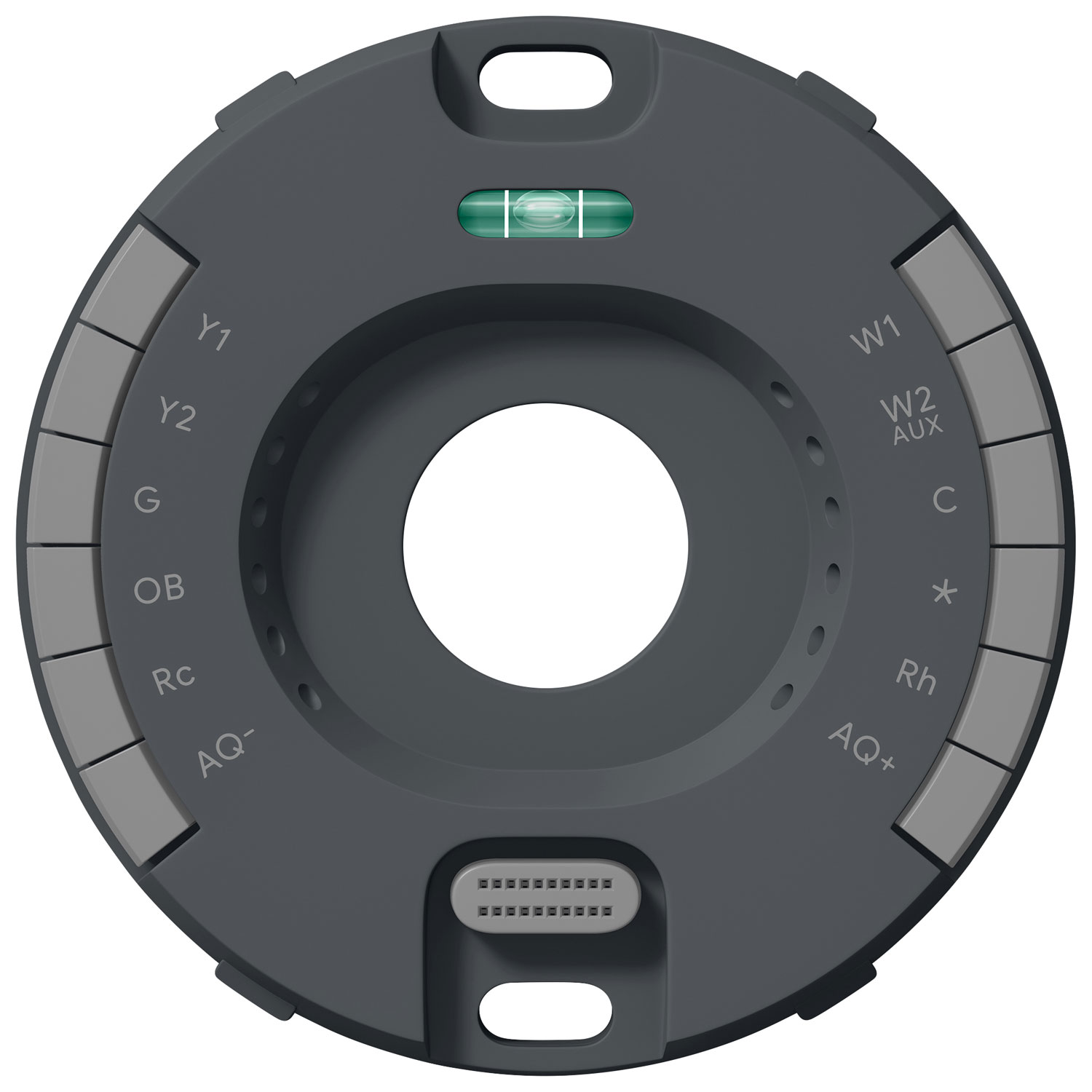 Thermostat intelligent Wi-Fi Nest Learning de Google - Noir volcanique lustré