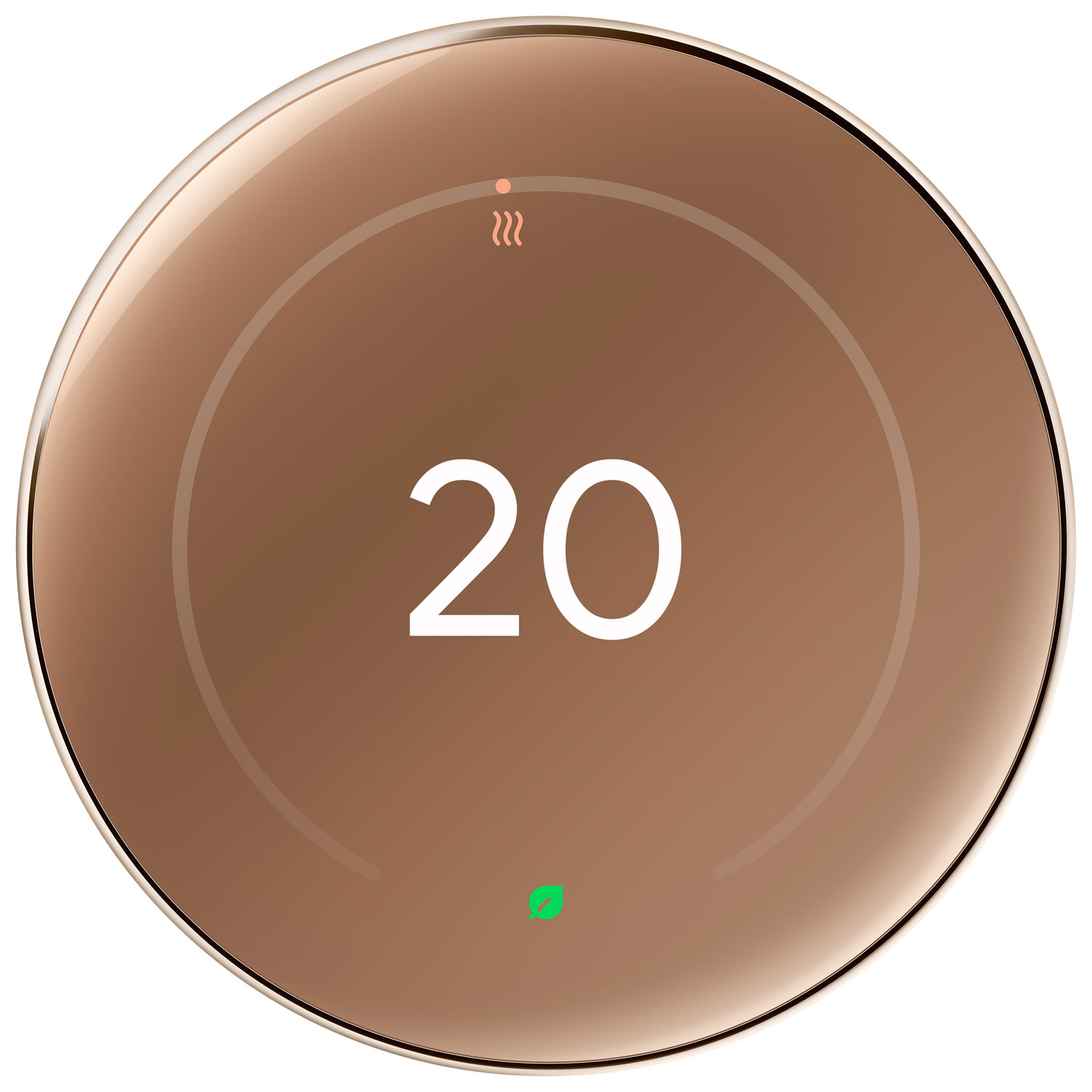 Thermostat intelligent Wi-Fi Nest Learning de Google - Or poli
