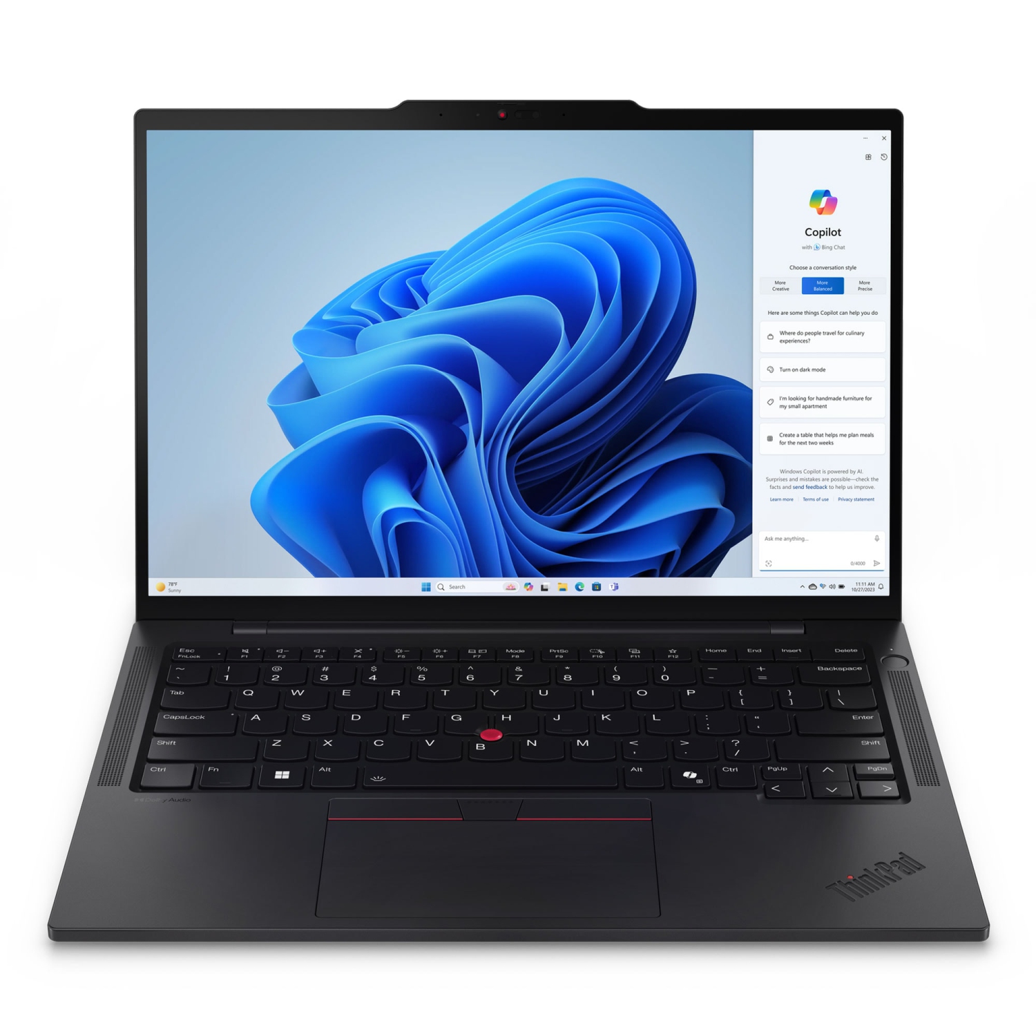 Lenovo ThinkPad T14s Gen 5 Intel Laptop, 14" IPS 60Hz, Intel Core Ultra 5 125U, 16, 512GB SSD