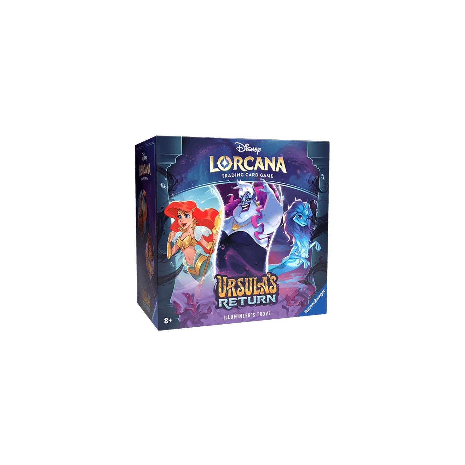 Ravensburger Disney Lorcana Trading Jeu de cartes: Le retour d'Ursula - Le Trove de l'éclairage