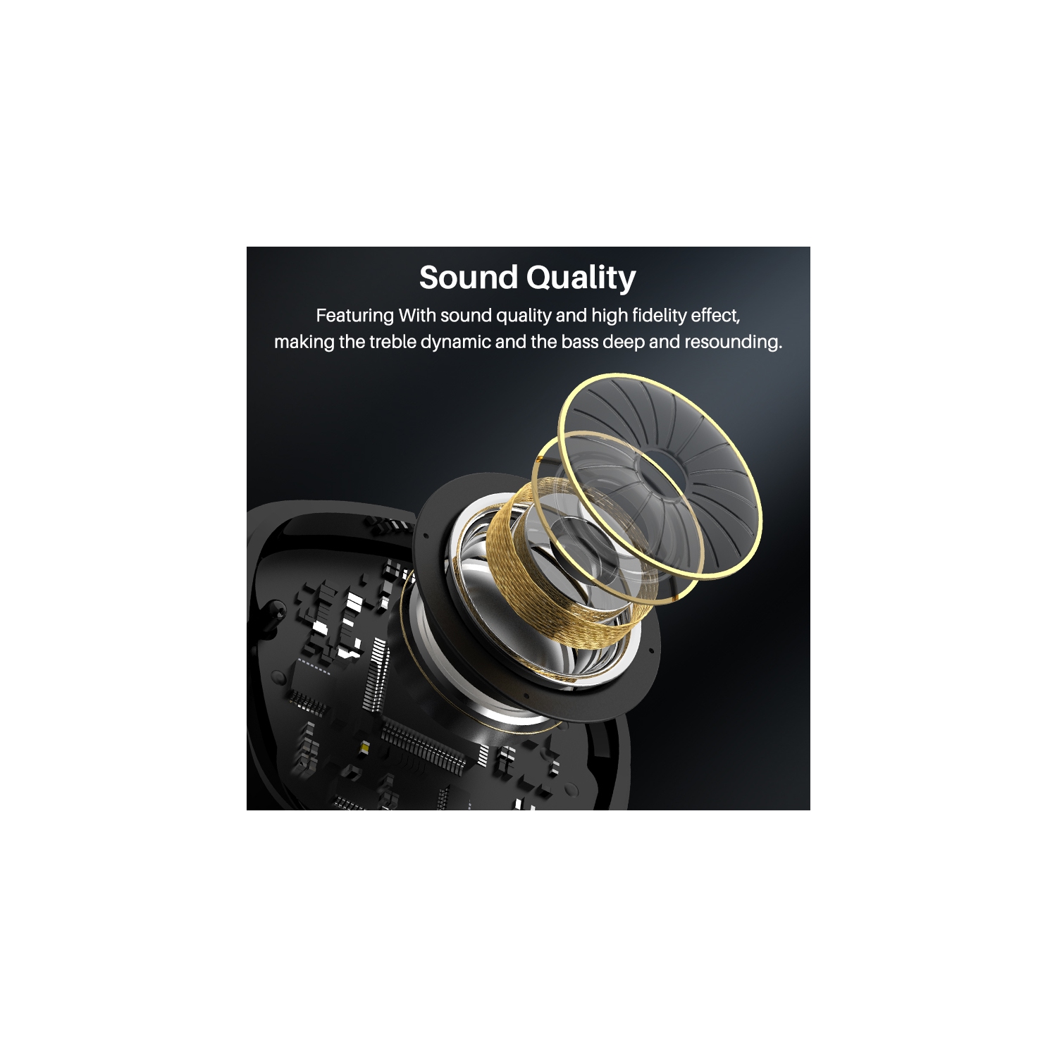 TOZO T18 Bluetooth 5.3 True Wireless Stereo Earbuds IPX8 Waterproof in Ear Headset Call Noise Reduction Headphones with Digital Display and