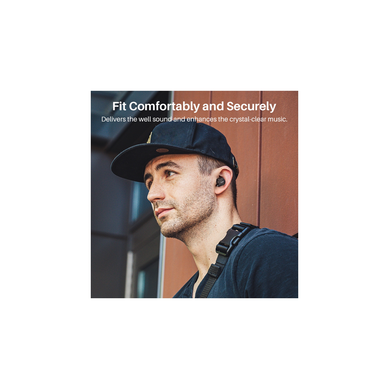 TOZO T18 Bluetooth 5.3 True Wireless Stereo Earbuds IPX8 Waterproof in Ear Headset Call Noise Reduction Headphones with Digital Display and