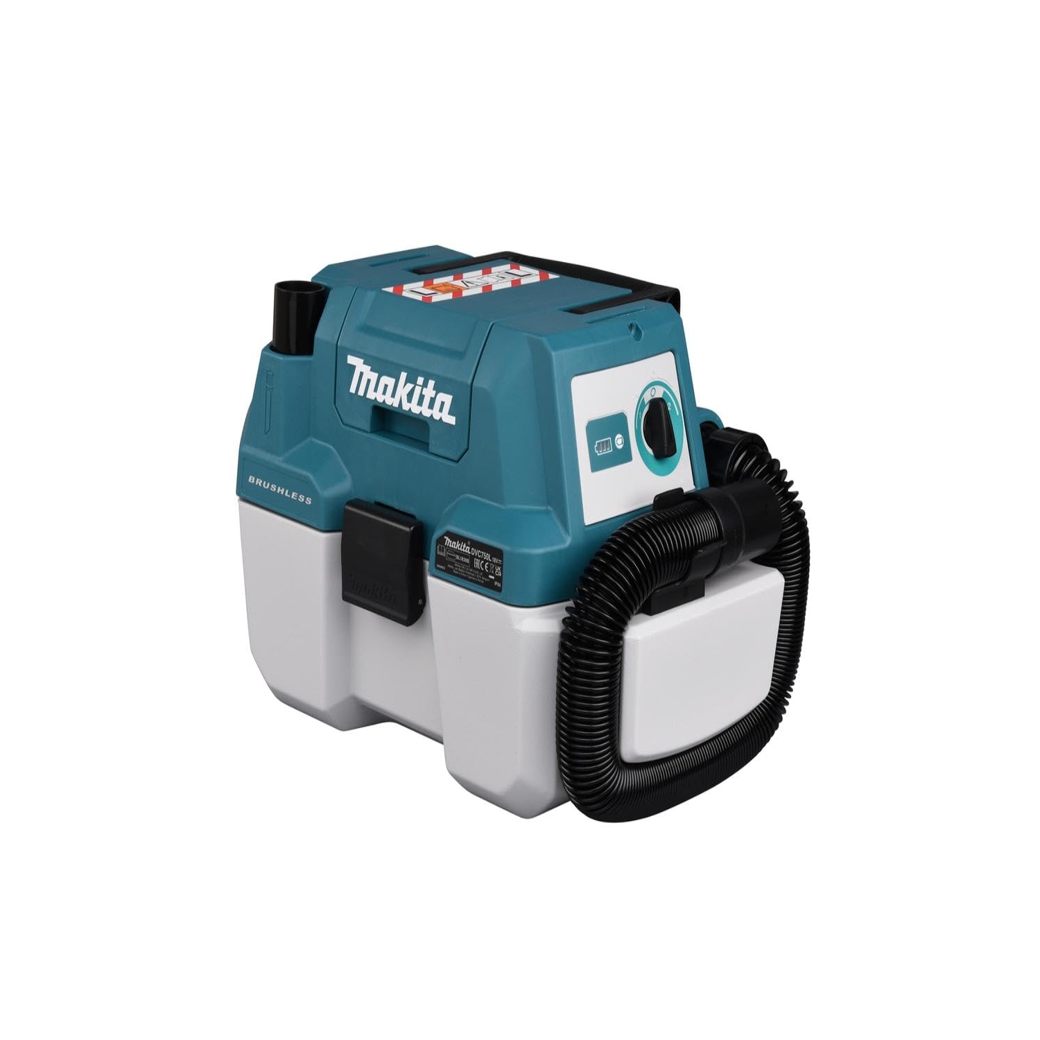 Makita DVC750LZ 18V LXT Lithium-Ion Brushless Cordless 2 Gallon HEPA Filter Portable Wet/Dry Dust Extractor/Vacuum, To..