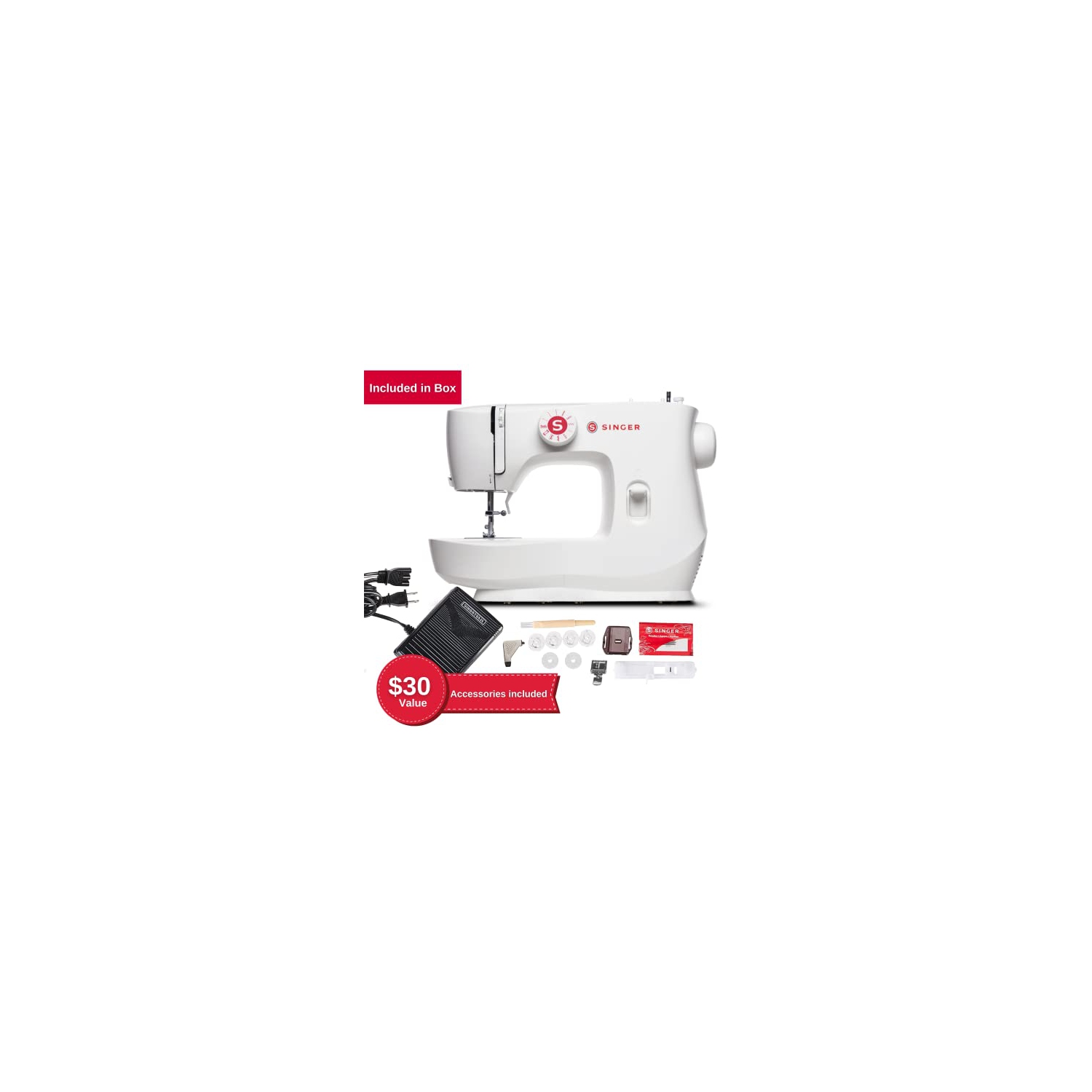 SINGER | machine mécanique MX60 Sewing avec 6 Stitches, et plein cadre en métal - parfait pour les débutants - Sewing rendu facile