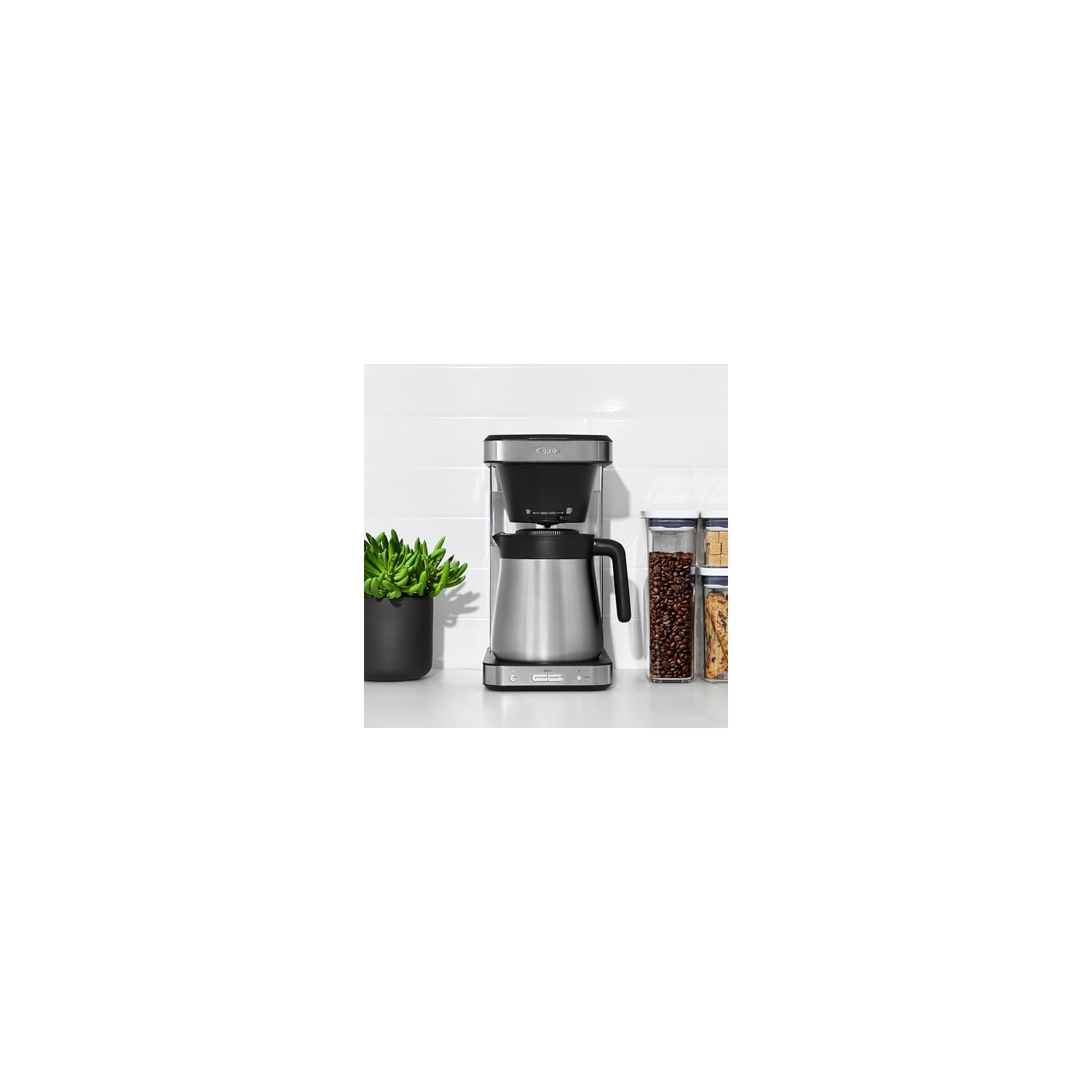 OXO Brew 8 Cup Coffee Maker, Stainless Steel