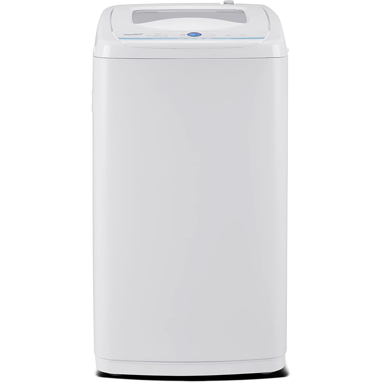 COMFEE' Portable Washing Machine, 1.0 Cu.Ft Compact Washer With LED Display, Fully Automatic Wash Cycles, 2 Built-in Rollers, Ideal For RV, Dorm,