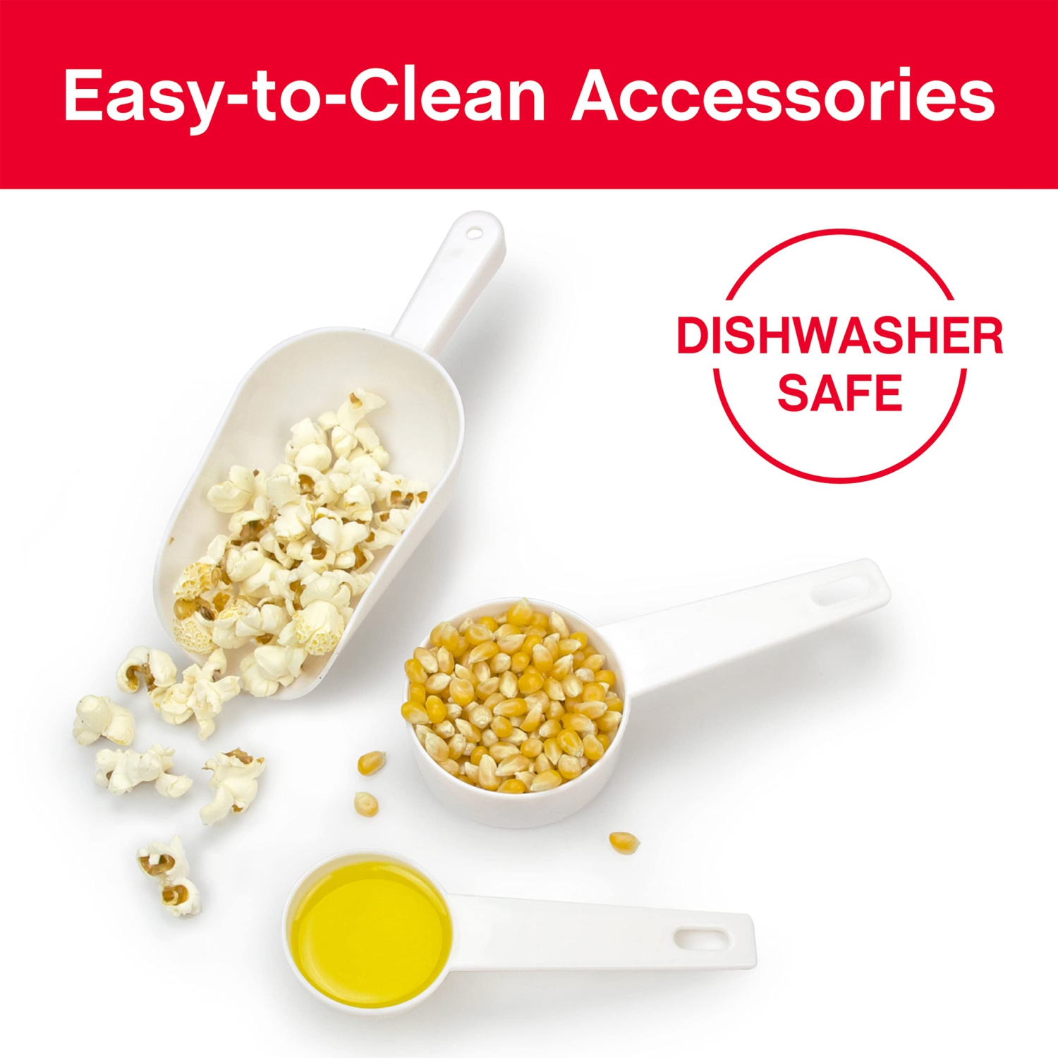 Machine à maïs soufflé style cinéma à l’huile chaude WEST BEND avec bouilloire antiadhésive comprend un outil de mesure et une cuillère de service