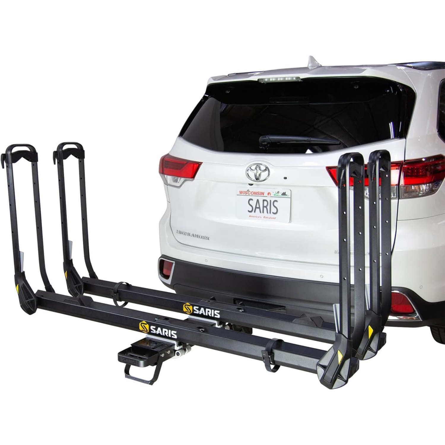 Saris MHS Hitch Bike Rack - 2 Bikes Modular Bike Rack Hitch System for Cars, Trucks and SUVs