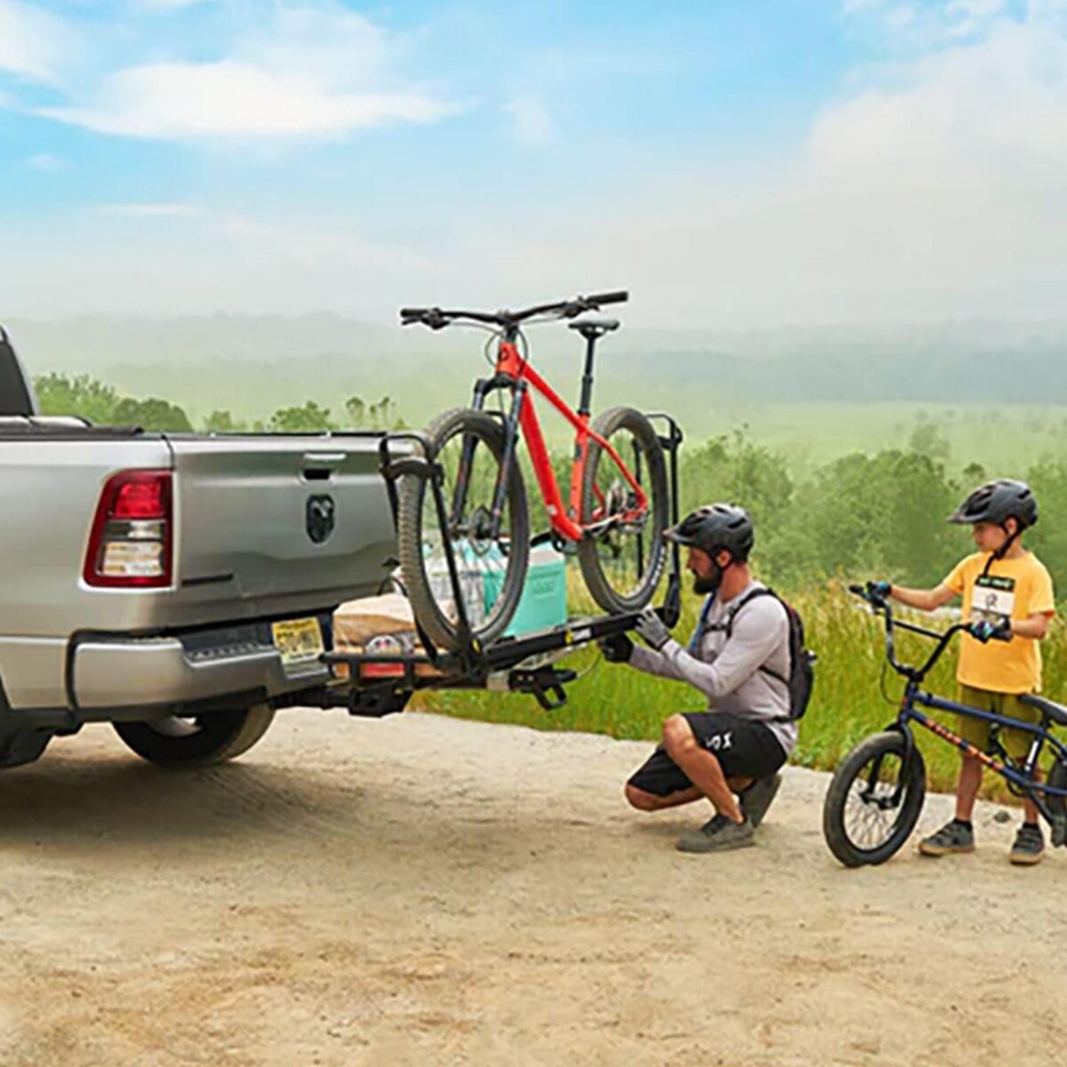 Saris MHS Cargo Basket Tray, Modular Hitch Cargo Carrier System for Cars, Trucks and SUVs