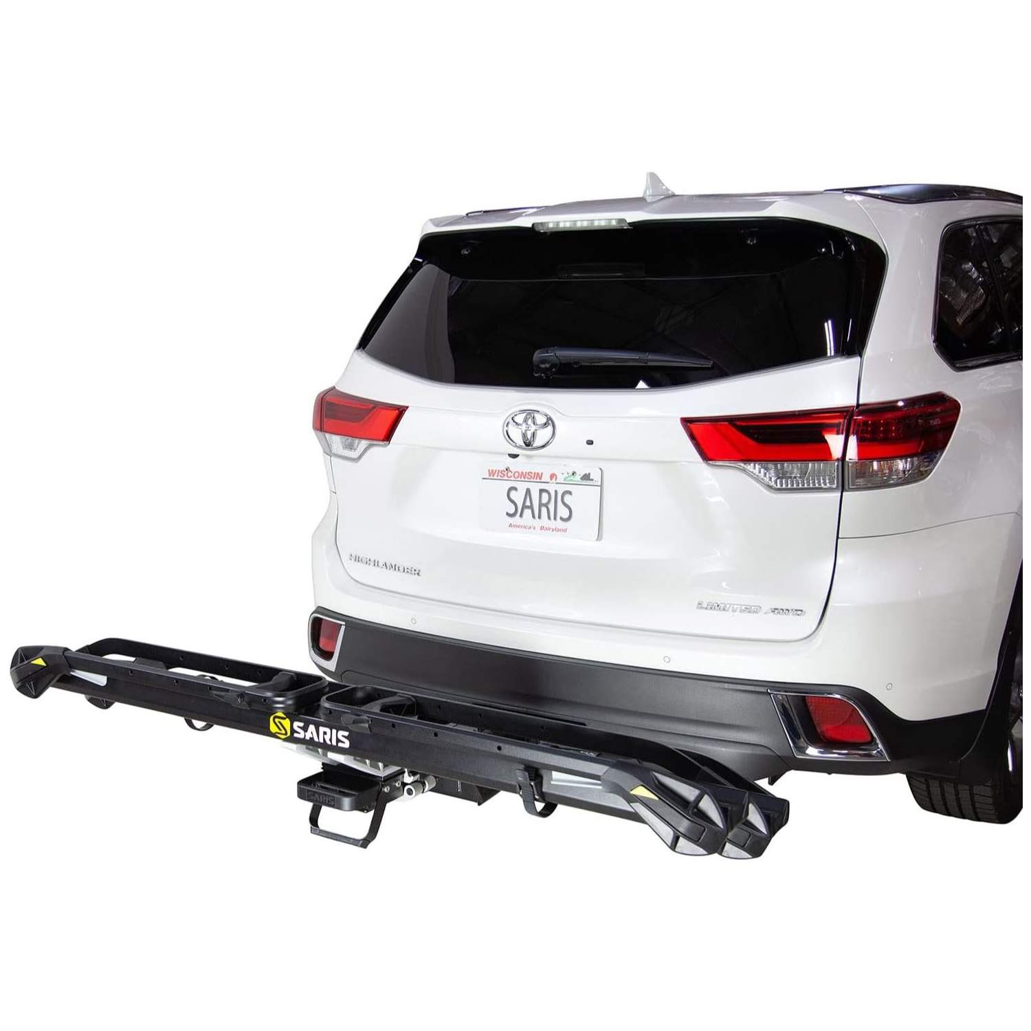 Saris – porte-vélos d’attelage MHS pour VUS, voitures et camions, système d’attelage modulaire – 1 vélos