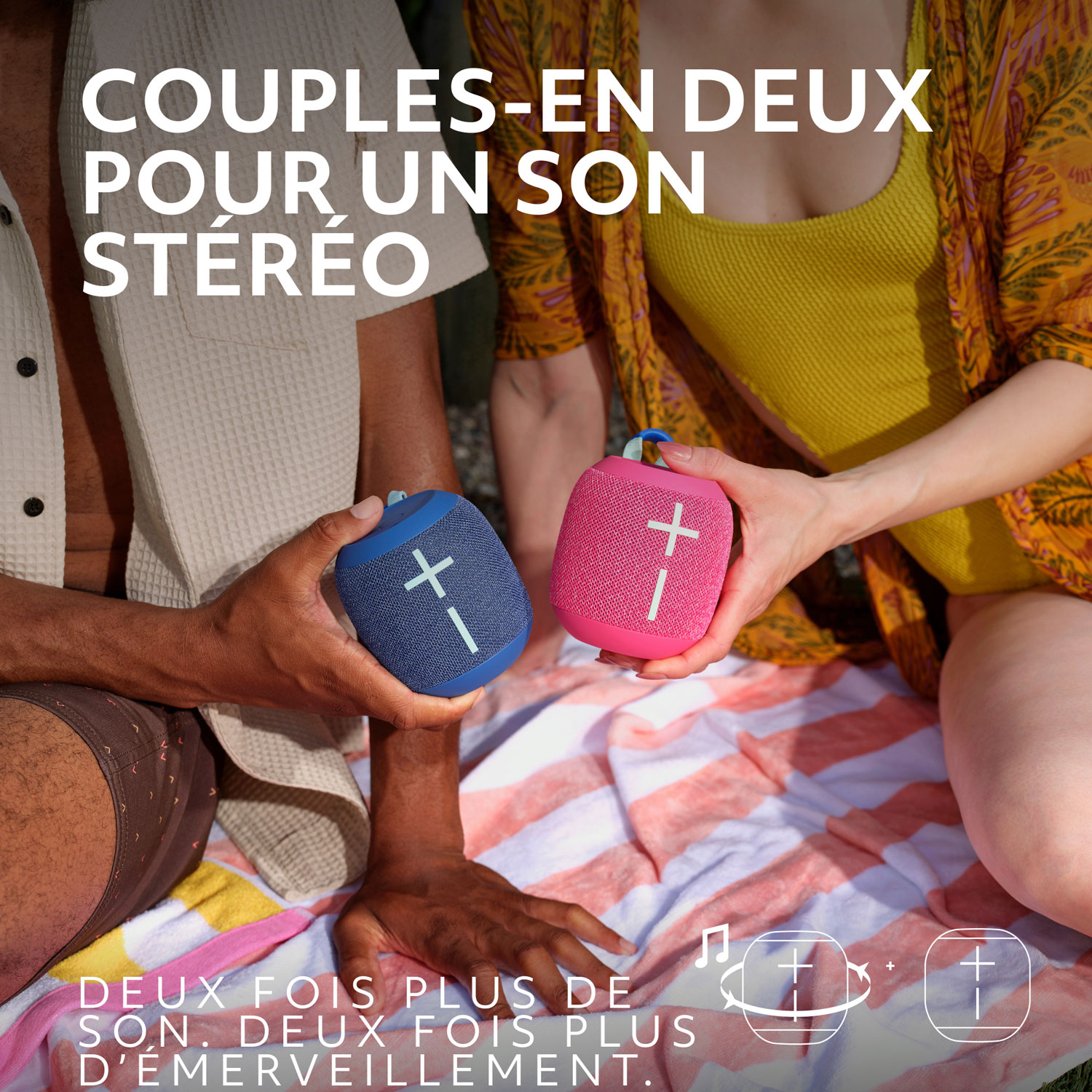 Ultimate Ears WONDERBOOM 4 Waterproof Bluetooth Wireless Speaker - Active Black