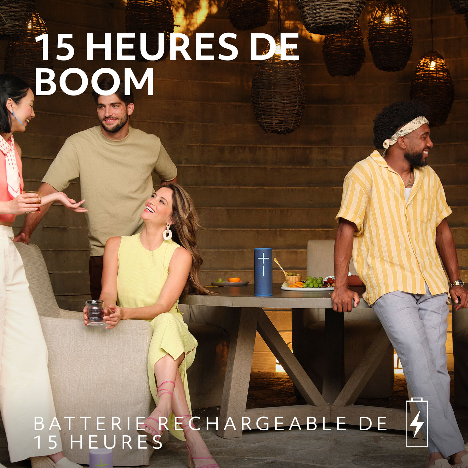 Ultimate Ears BOOM 4 Waterproof Bluetooth Wireless Speaker - Active Black