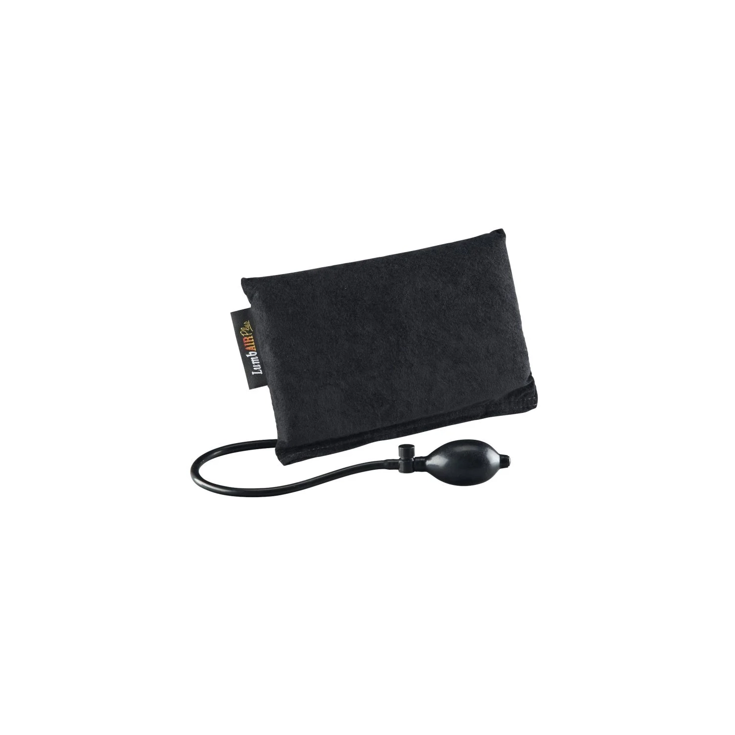 LumbAIR Plus Portable Backrest, Inflatable Lumbar Support Cushion with Adjustable Internal Air System, One Size Ergonomic for Office, Home, Car,