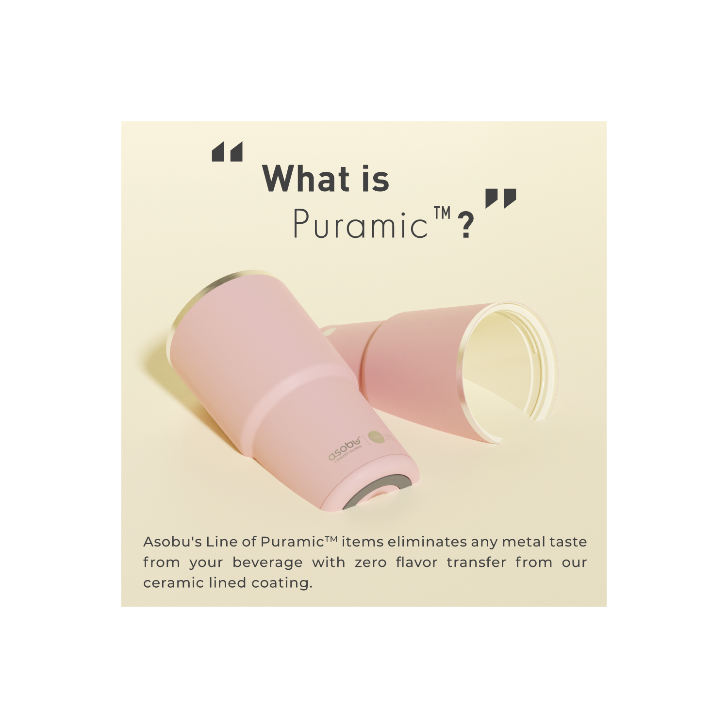 Tasse de voyage Pick Me Up d'Asobu