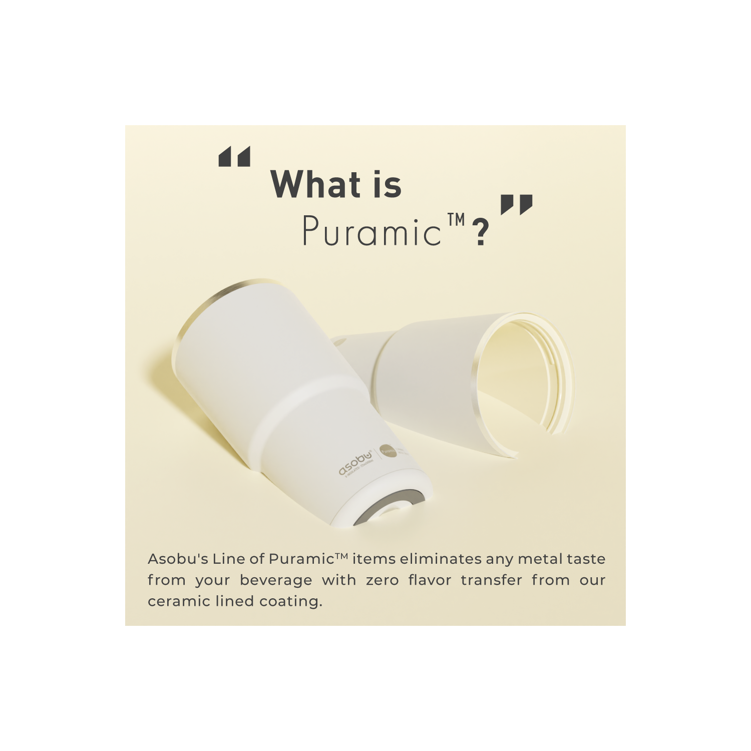 Tasse de voyage Pick Me Up d'Asobu