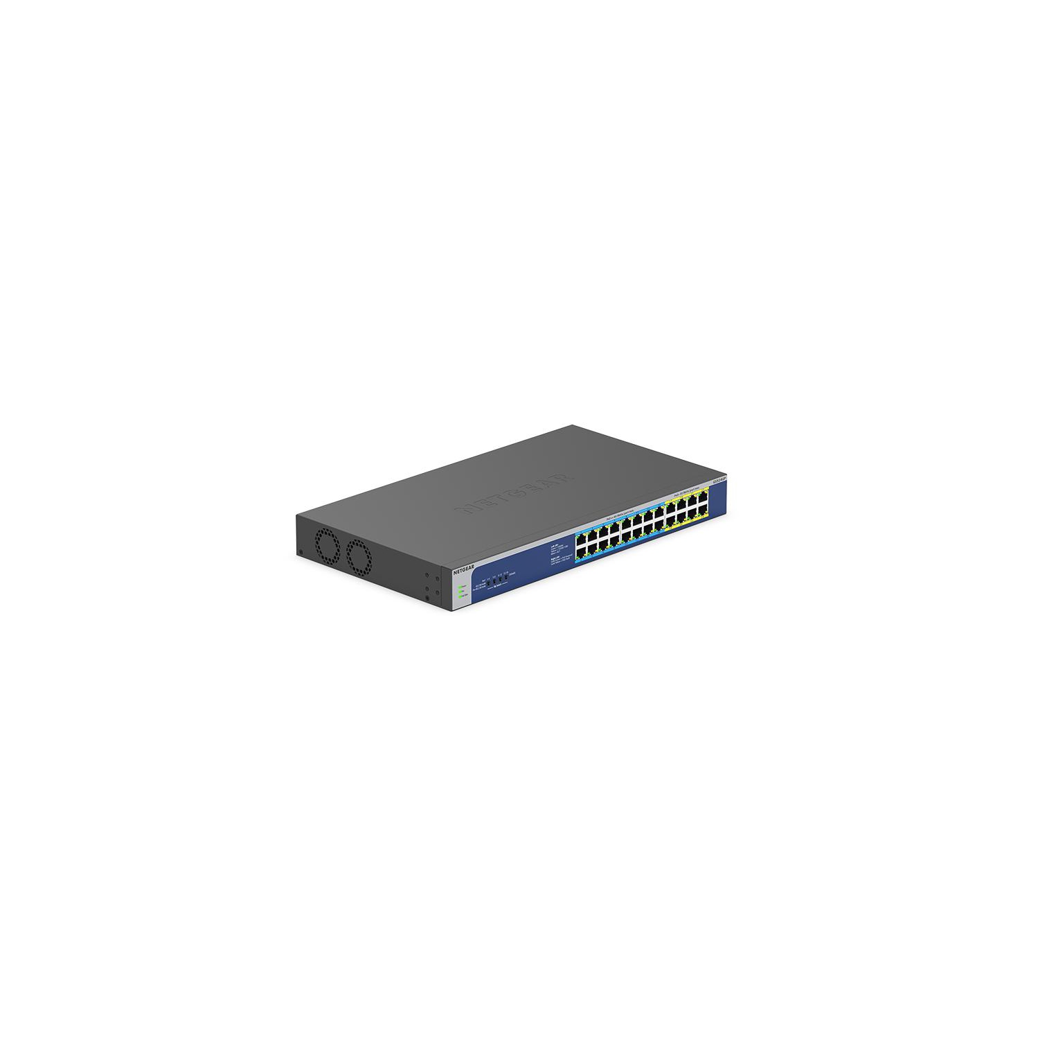 Commutateur réseau non géré Gigabit à GS524UP 24 ports compatible PoE++ de NETGEAR
