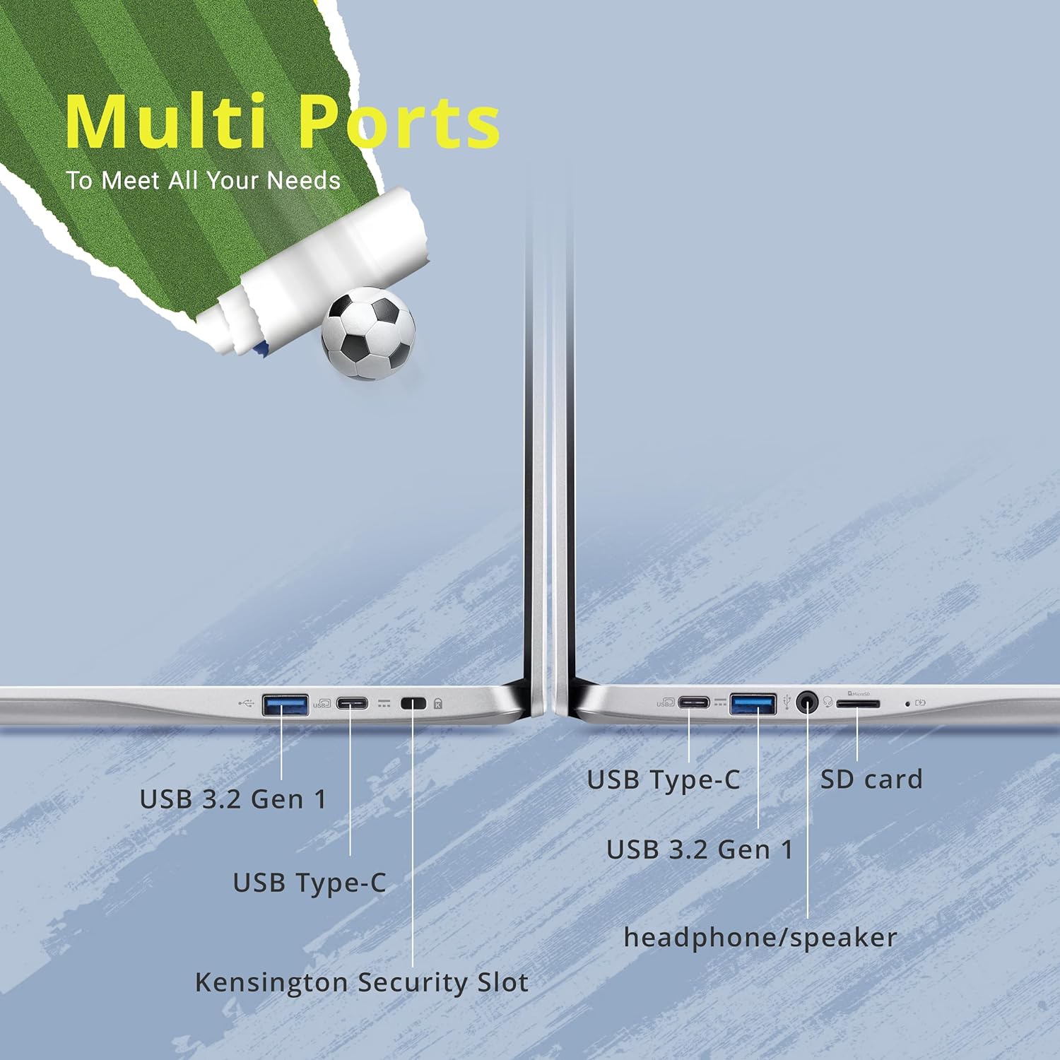 Acer Chromebook 15.6" Full HD IPS Display, Intel Celeron N4500,64GB eMMC, 4GB LPDDR4 RAM, Intel UHD Graphics, Numeric Keypad, WiFi 6, Chrome OS,