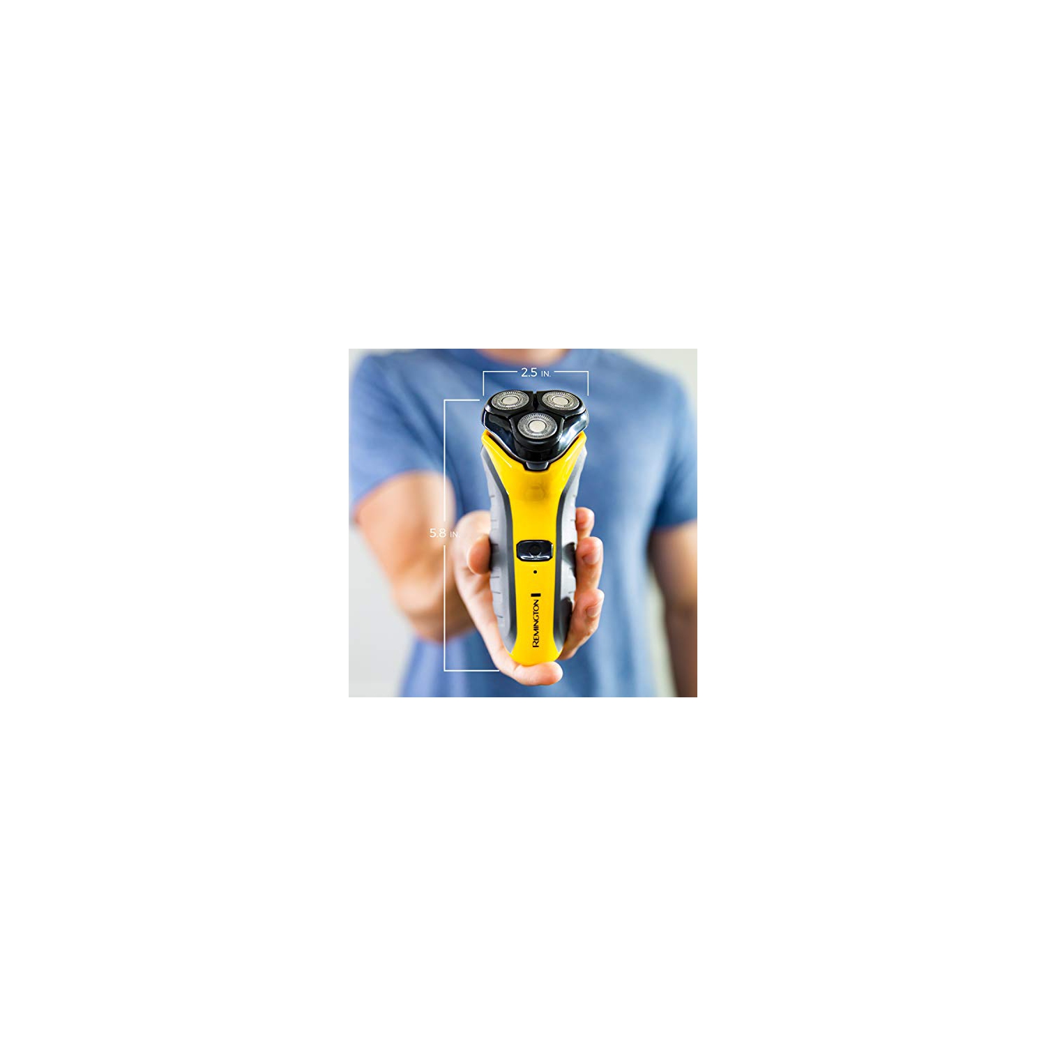 Remington Virtually Indestructible Rotary Shaver 5100, Yellow