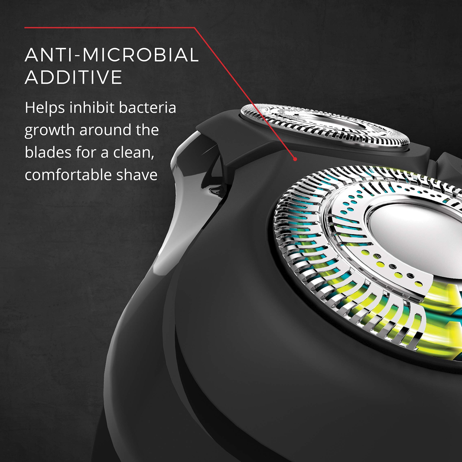 Remington Virtually Indestructible Rotary Shaver 5100, Yellow