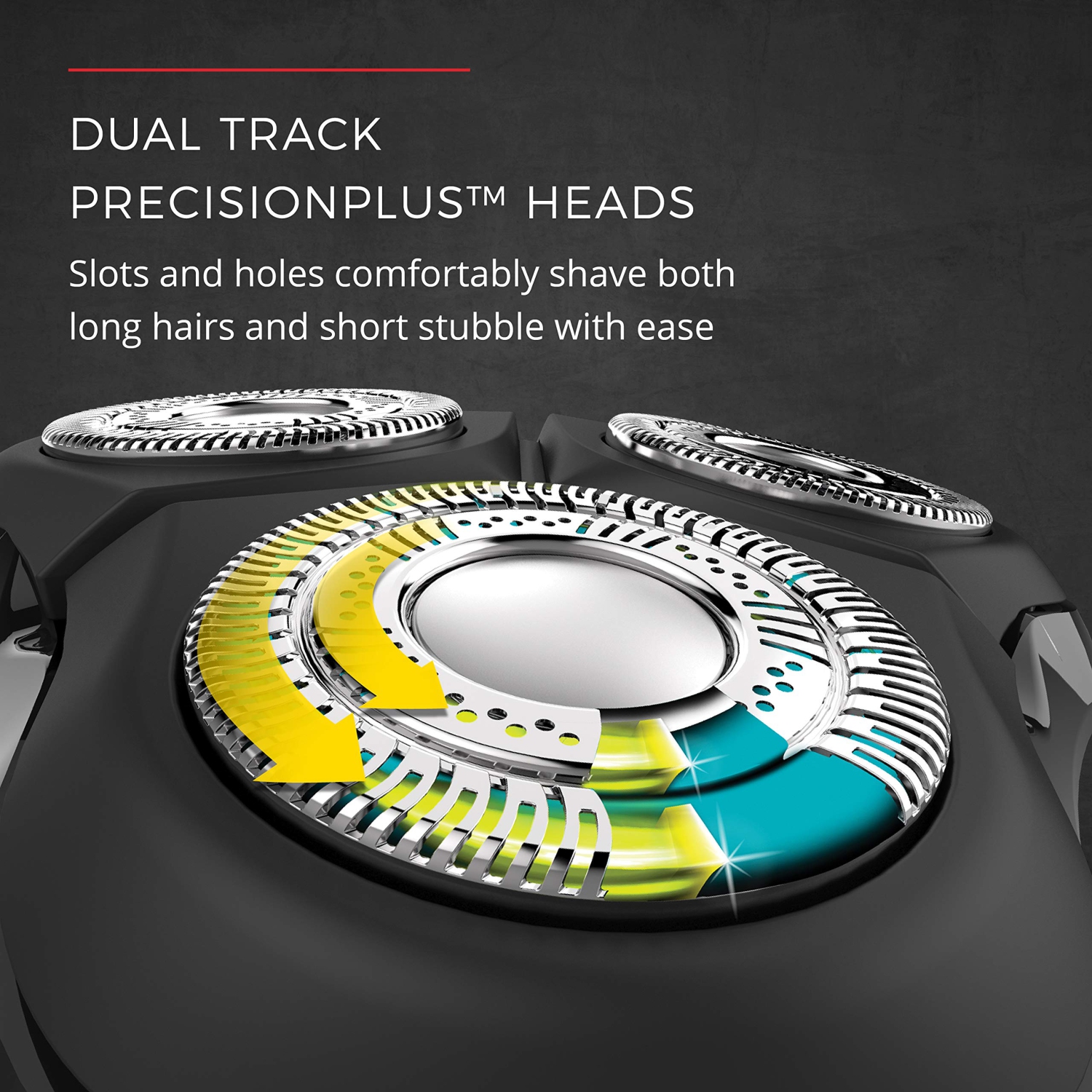 Remington Virtually Indestructible Rotary Shaver 5100, Yellow