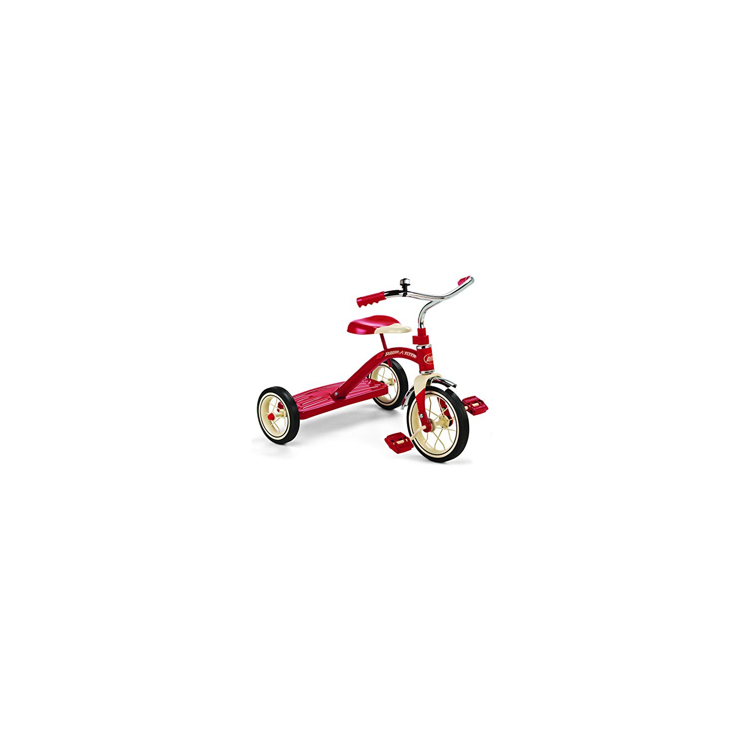 Radio Flyer Classic Red 10 inch Tricycle for Toddlers Ages 2-4, Toddler Bike
