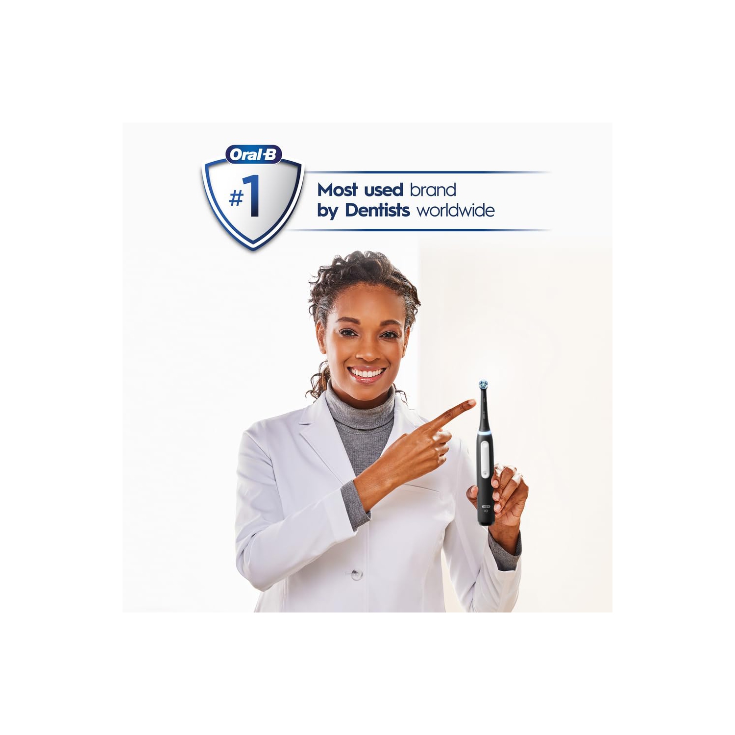 Brosse à dents électrique Oral B IO Series 3 avec tête de brosse, rechargeable, blanc