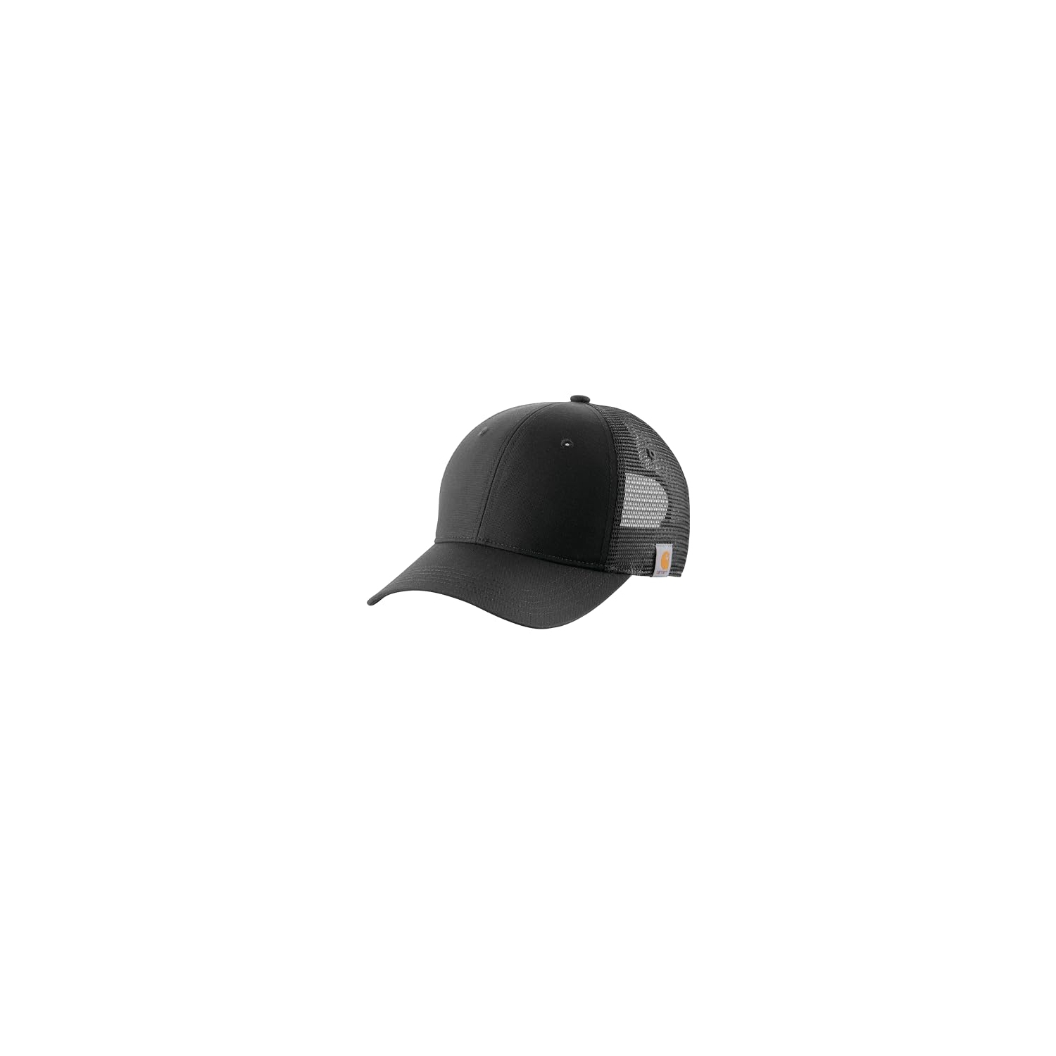 Carhartt Men's Rugged Professional™ Series Canvas Mesh-Back Cap, Black, One Size