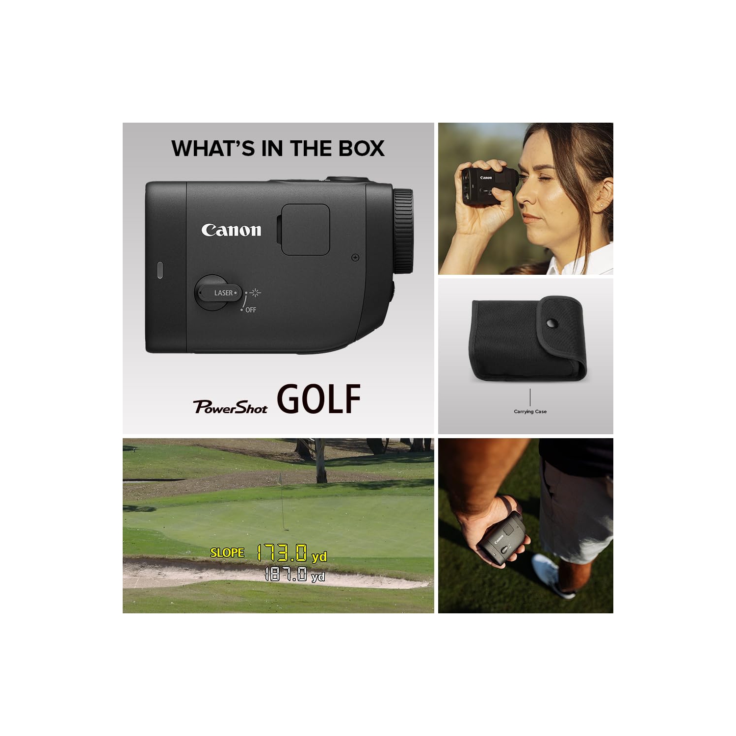 Canon PowerShot Golf Laser Rangefinder | Best Buy Canada