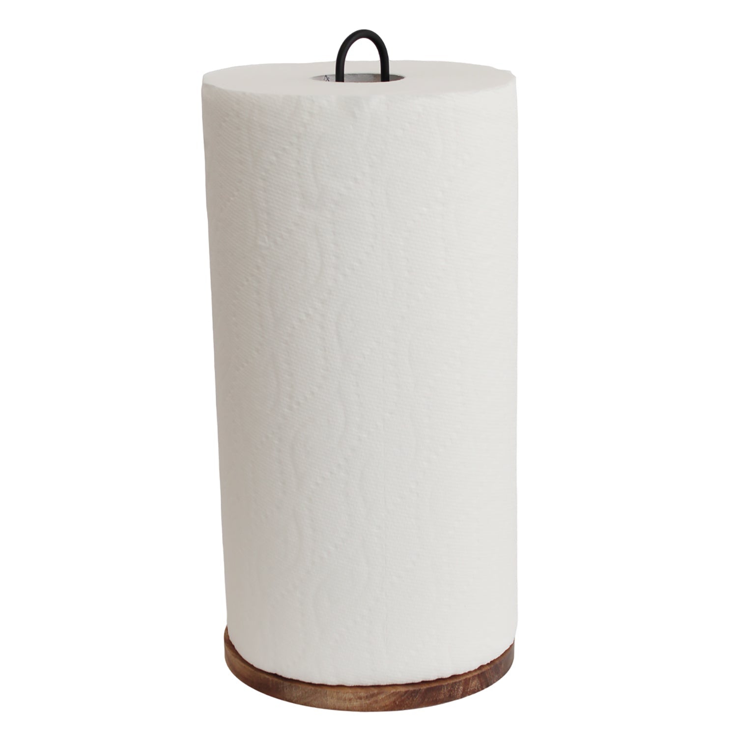 JS Gourmet – porte-serviette en métal et en bois pour la cuisine