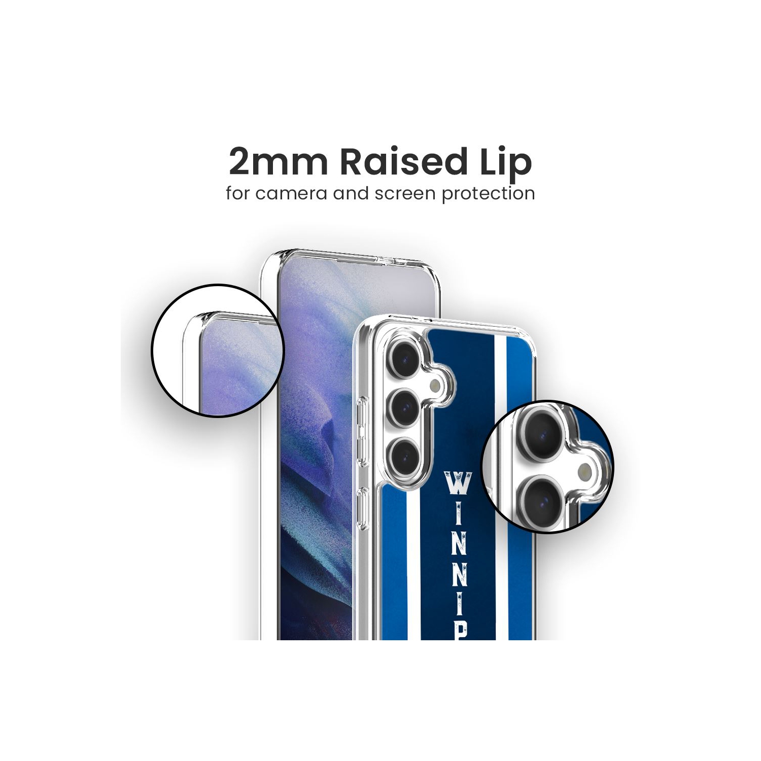 Étui transparent Winnipeg Design pour Galaxy S24 de Samsung