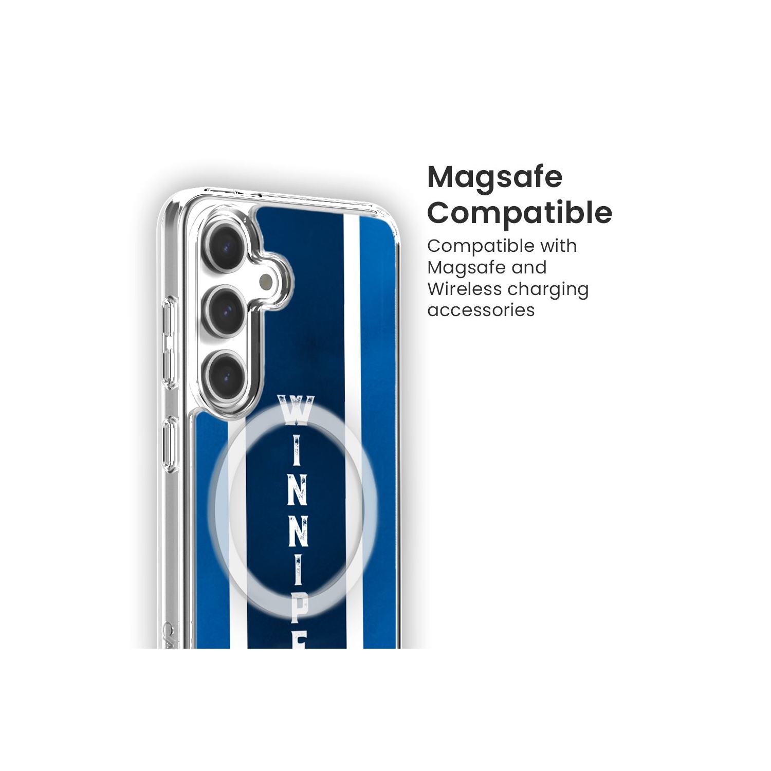 Étui transparent Winnipeg Design pour Galaxy S24 de Samsung