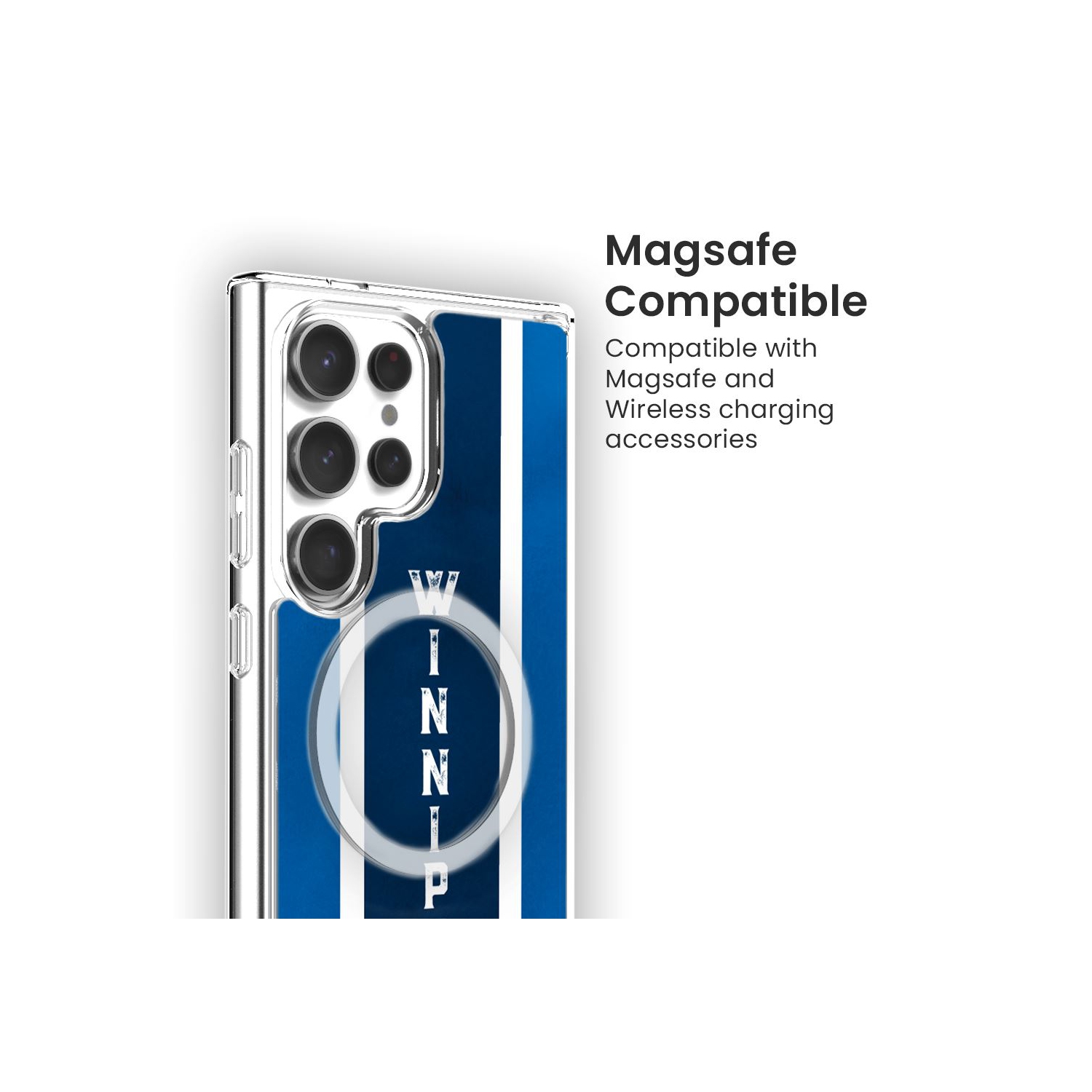 Samsung Galaxy S24 Ultra Winnipeg Design Clear Case